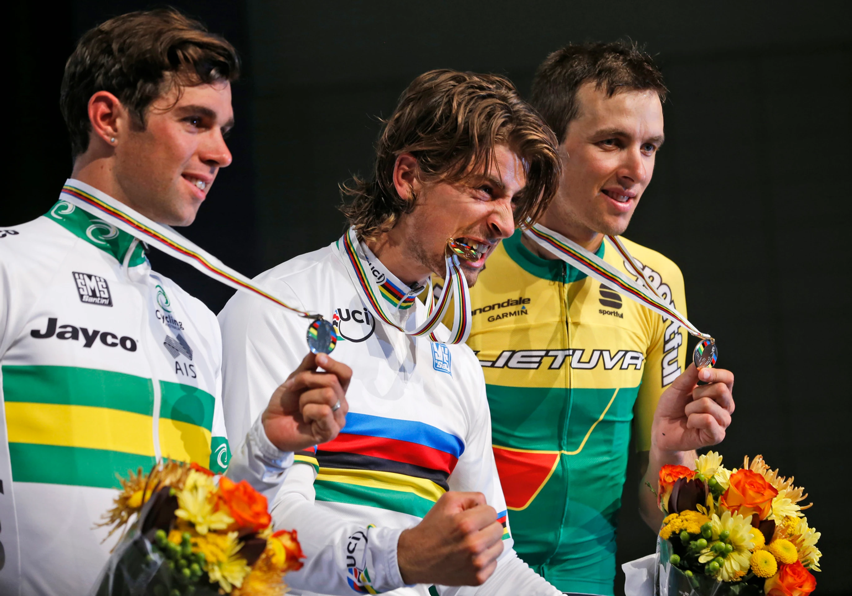 Peter Sagan sa v Richmonde stal novým majstrom sveta v cestnej cyklistike a rok bude nosiť dúhový dres.