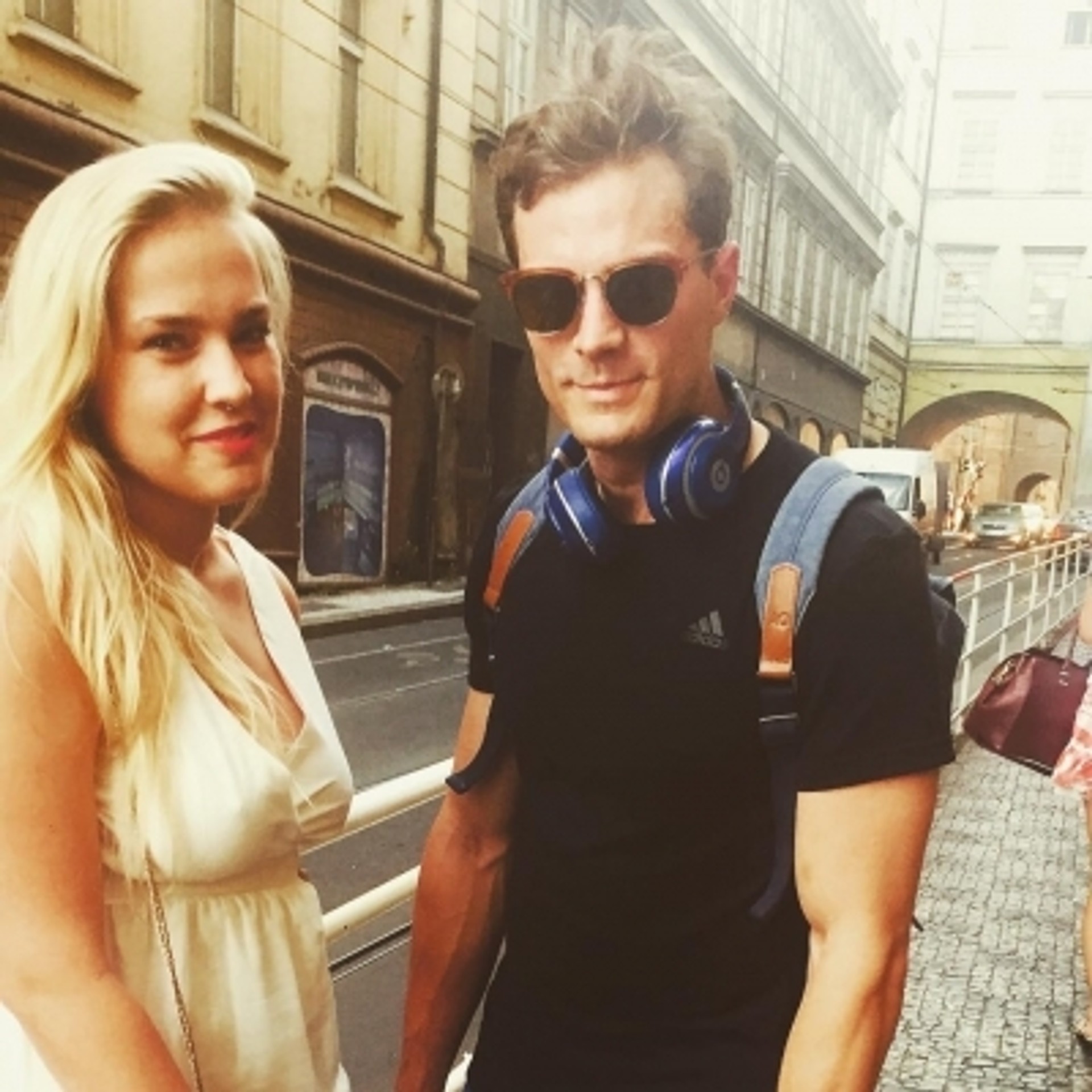 Jamie Dornan s fanúšičkami