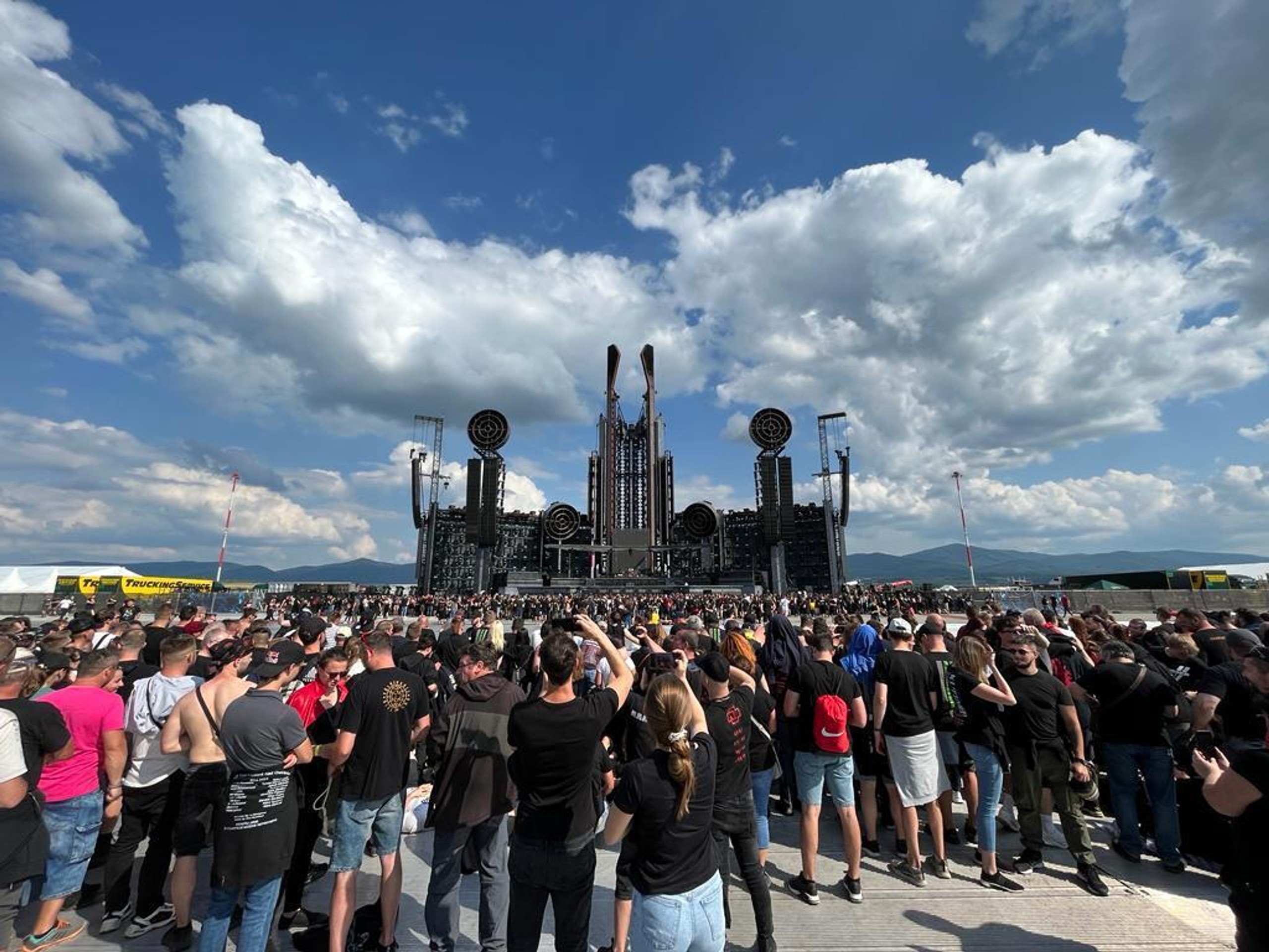 Koncert Rammsteinu na letisku v Trenčíne