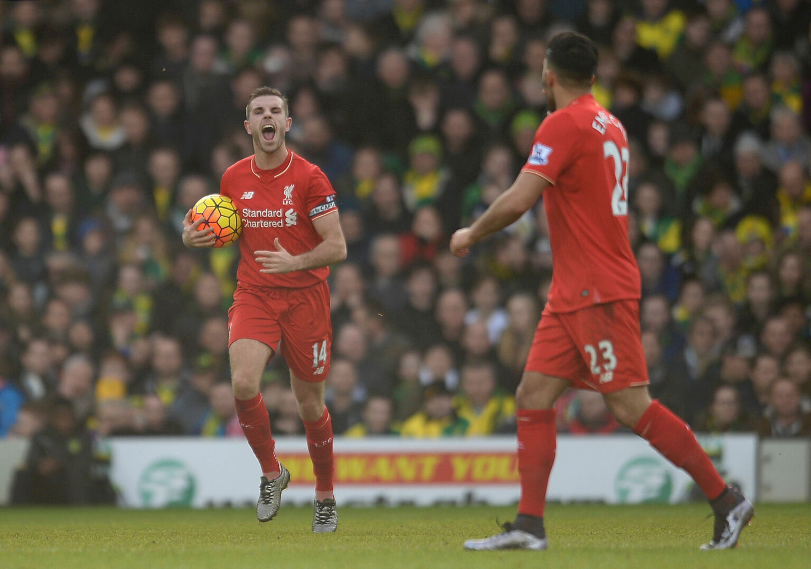 Henderson dvoma gólmi pomohol Liverpoolu k víťazstvu nad Norwichom.