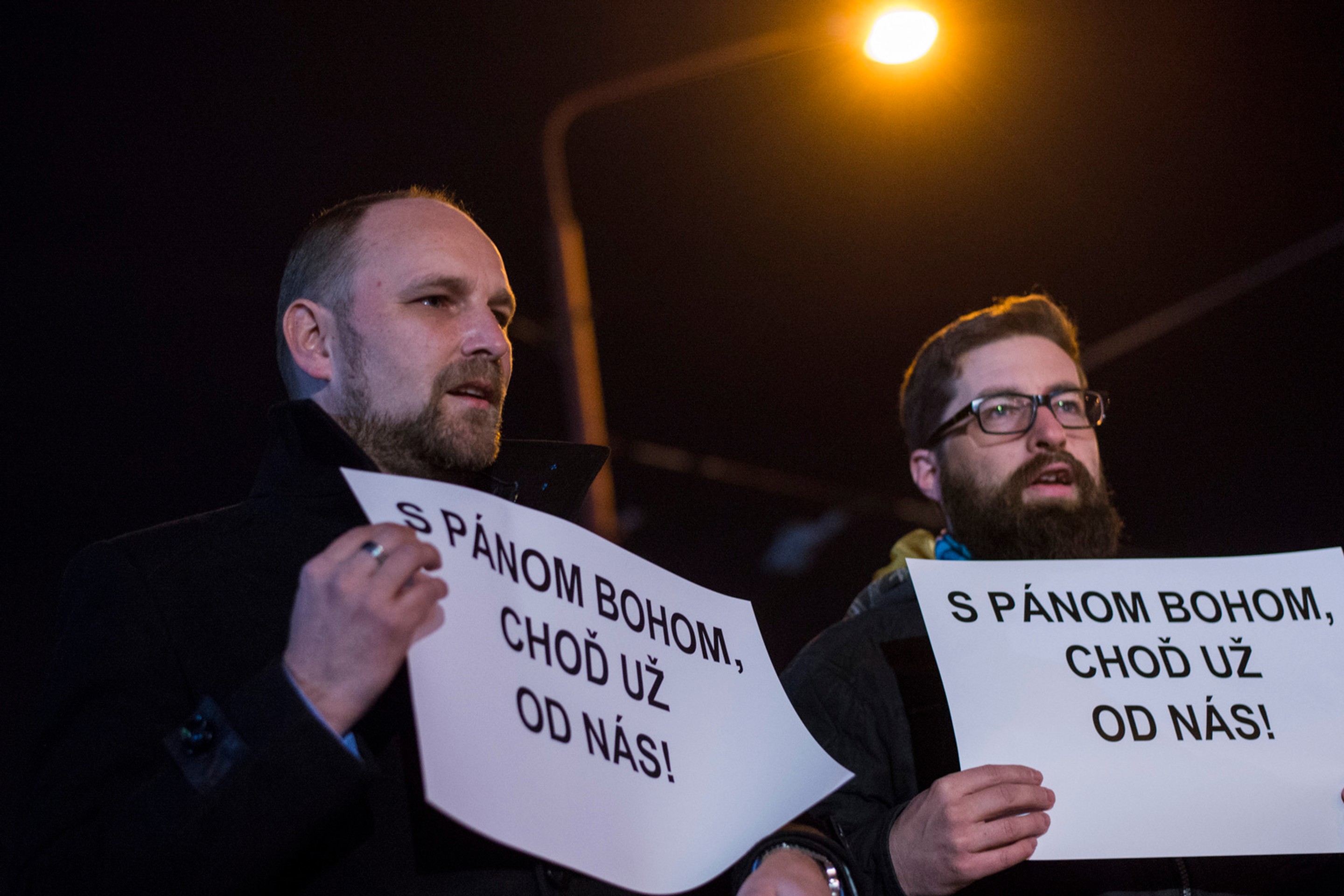 Poslanci Jozef Viskupič a Martin Poliačik