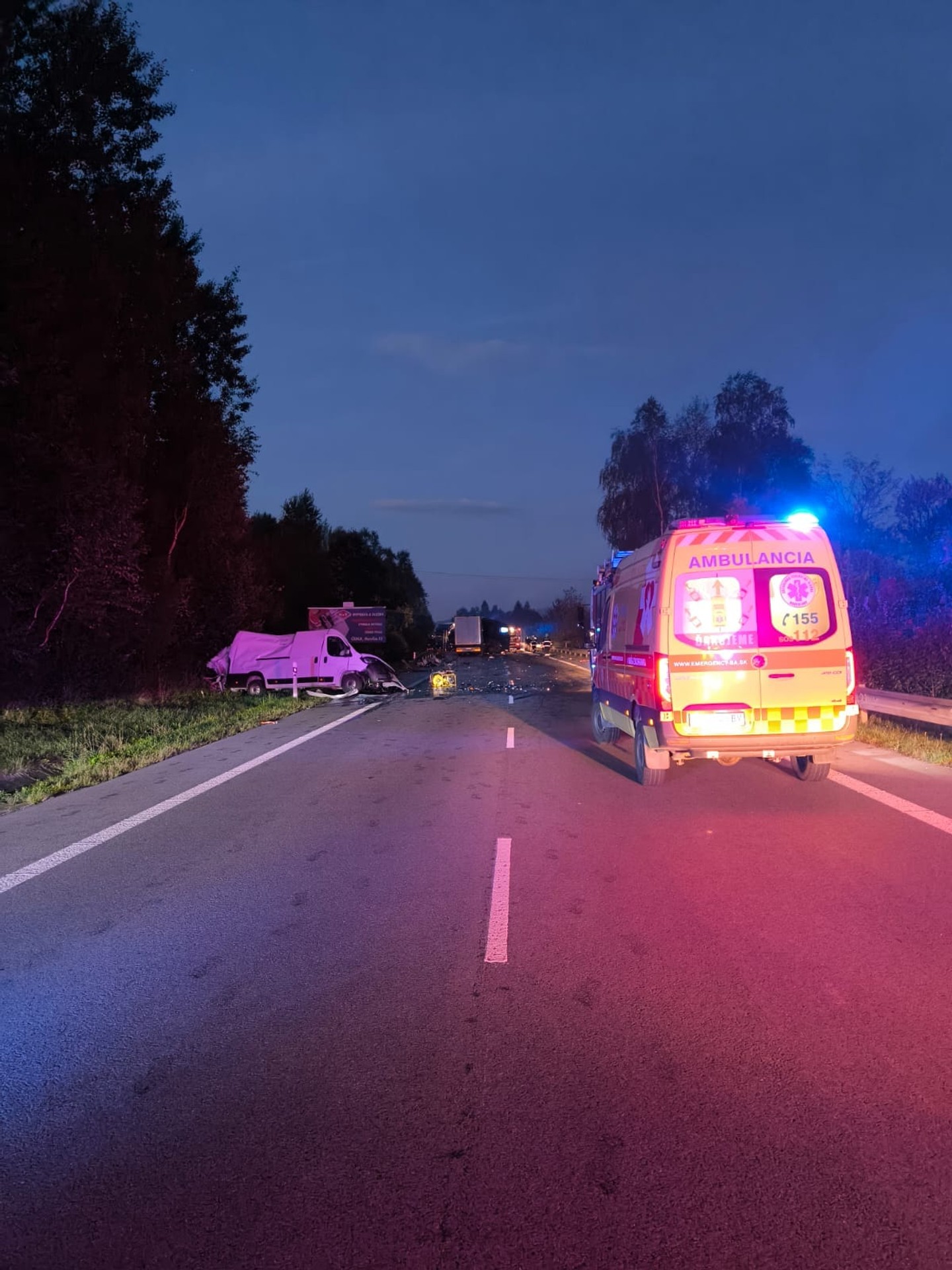 Vážna nehoda v Krásne nad Kysucou.