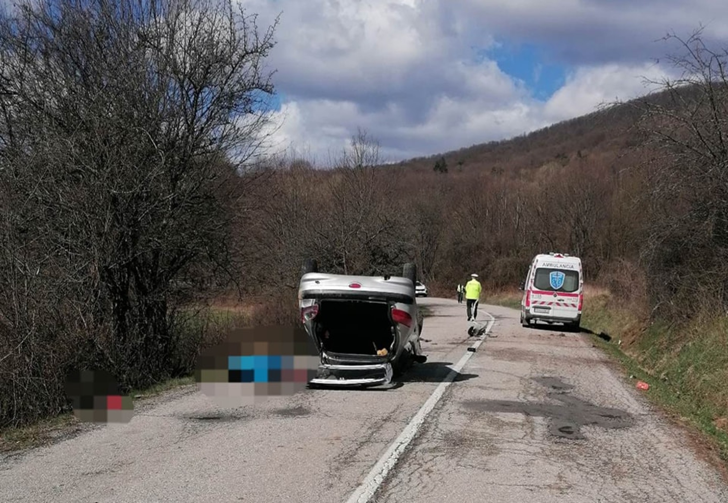 Nehoda pri Revúcej.