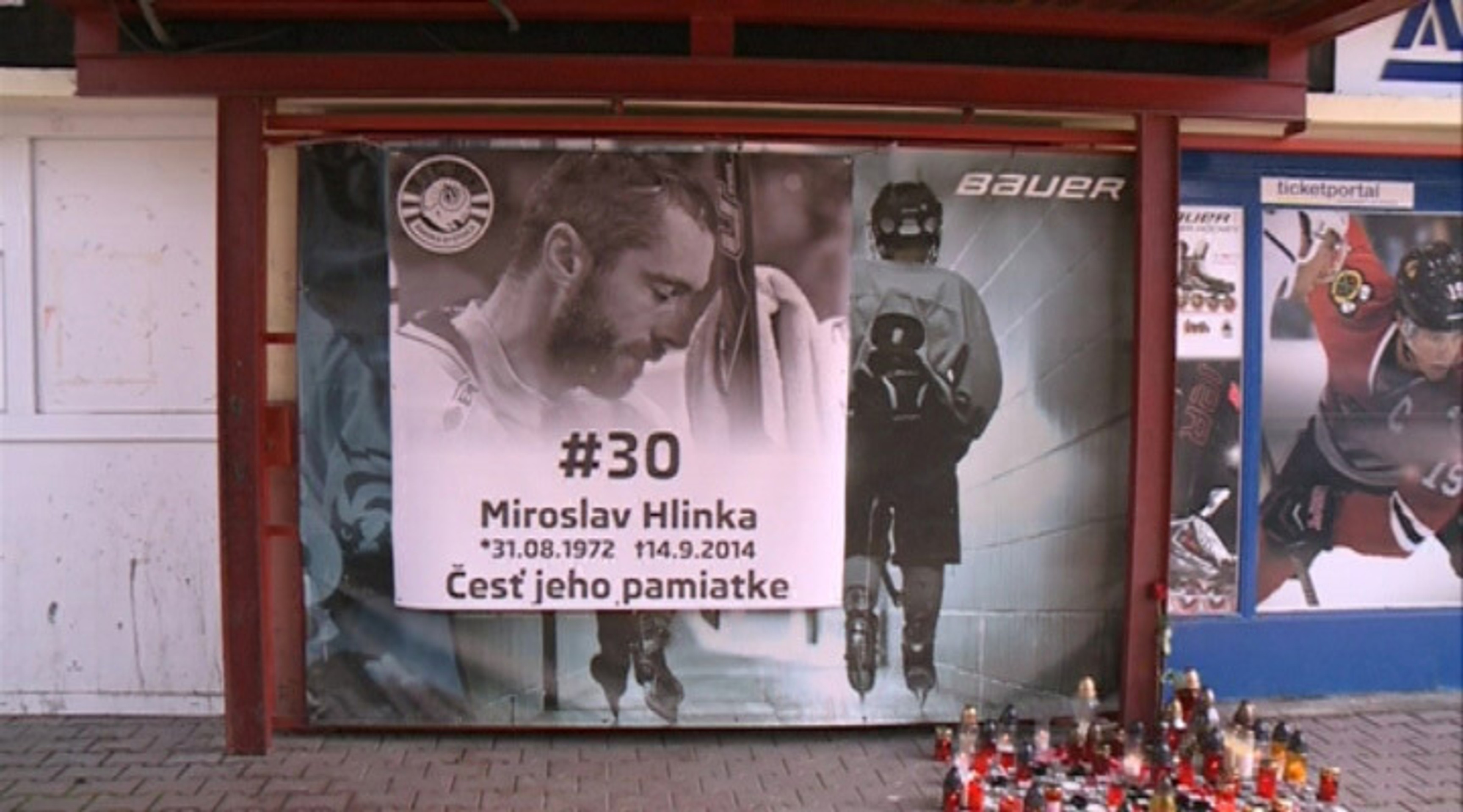 Miroslav Hlinka, sviečky.