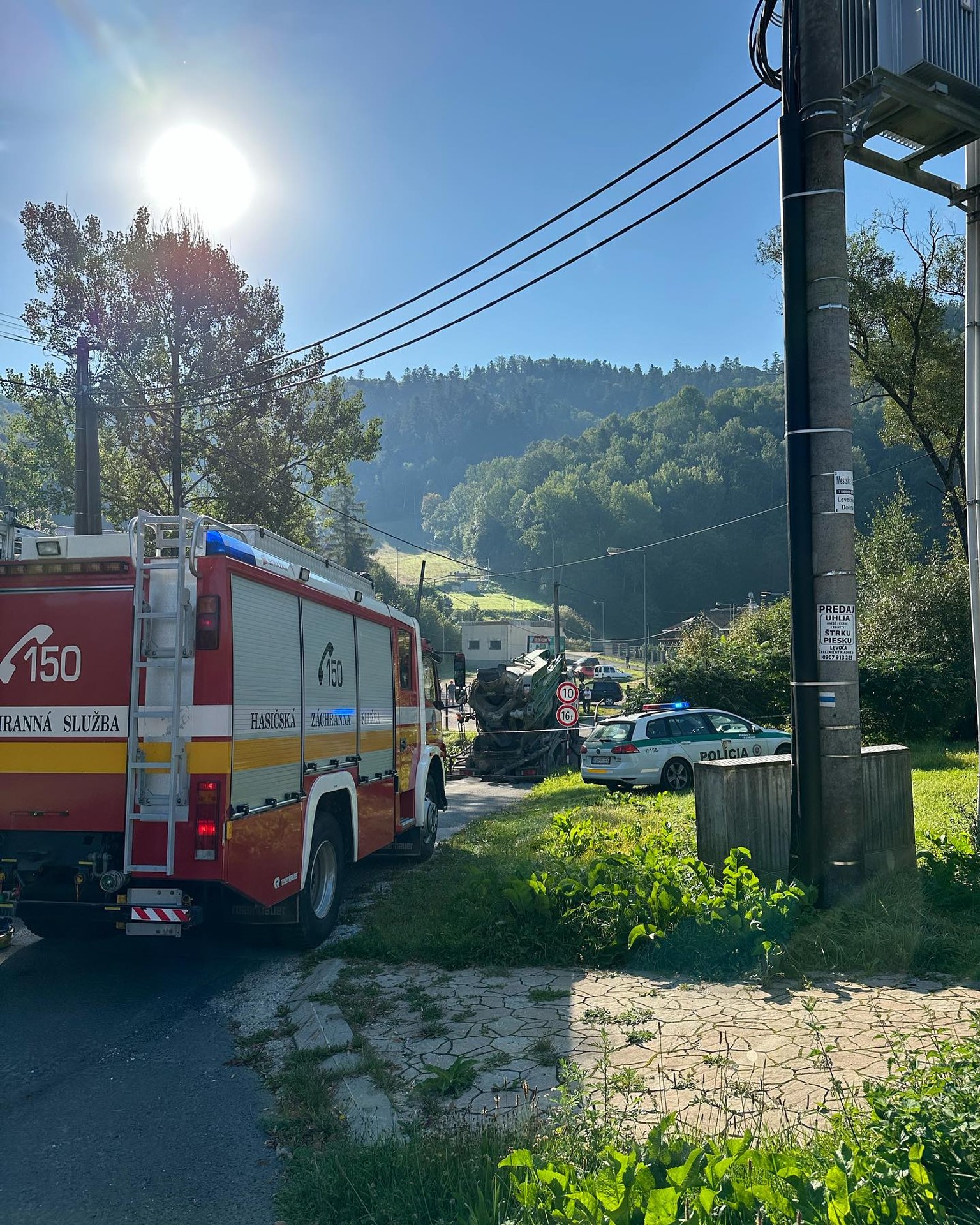 Pri vstupe do Levočskej doliny je poškodený most