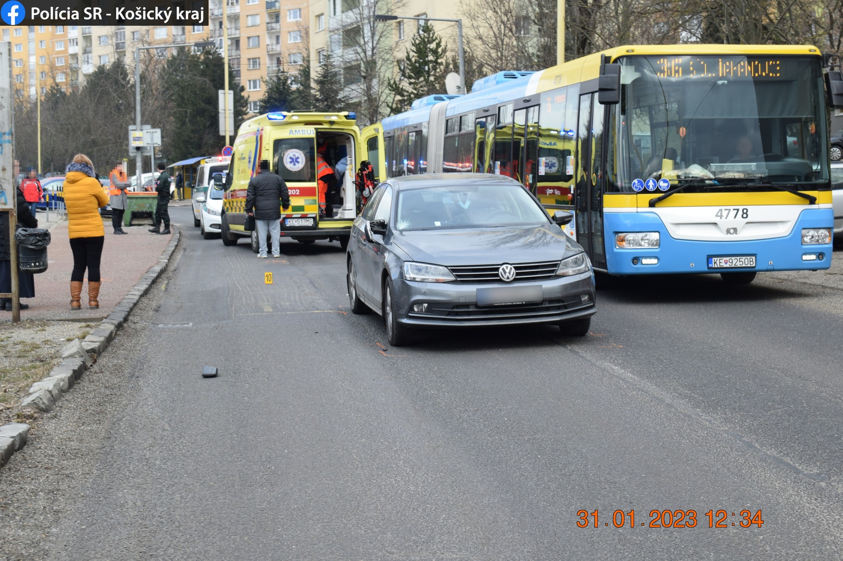 Vážna nehoda v Košiciach.