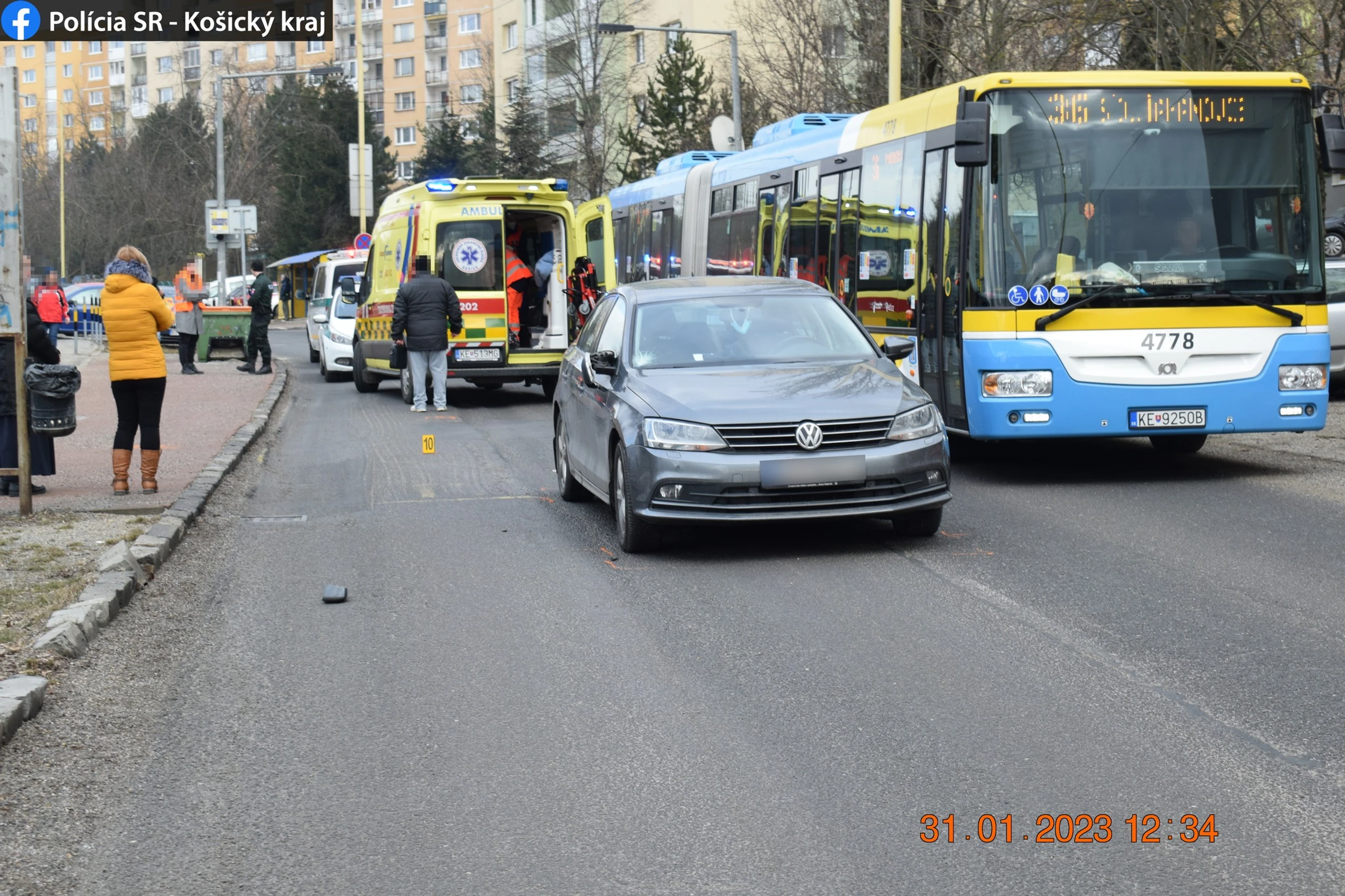 Vážna nehoda v Košiciach.