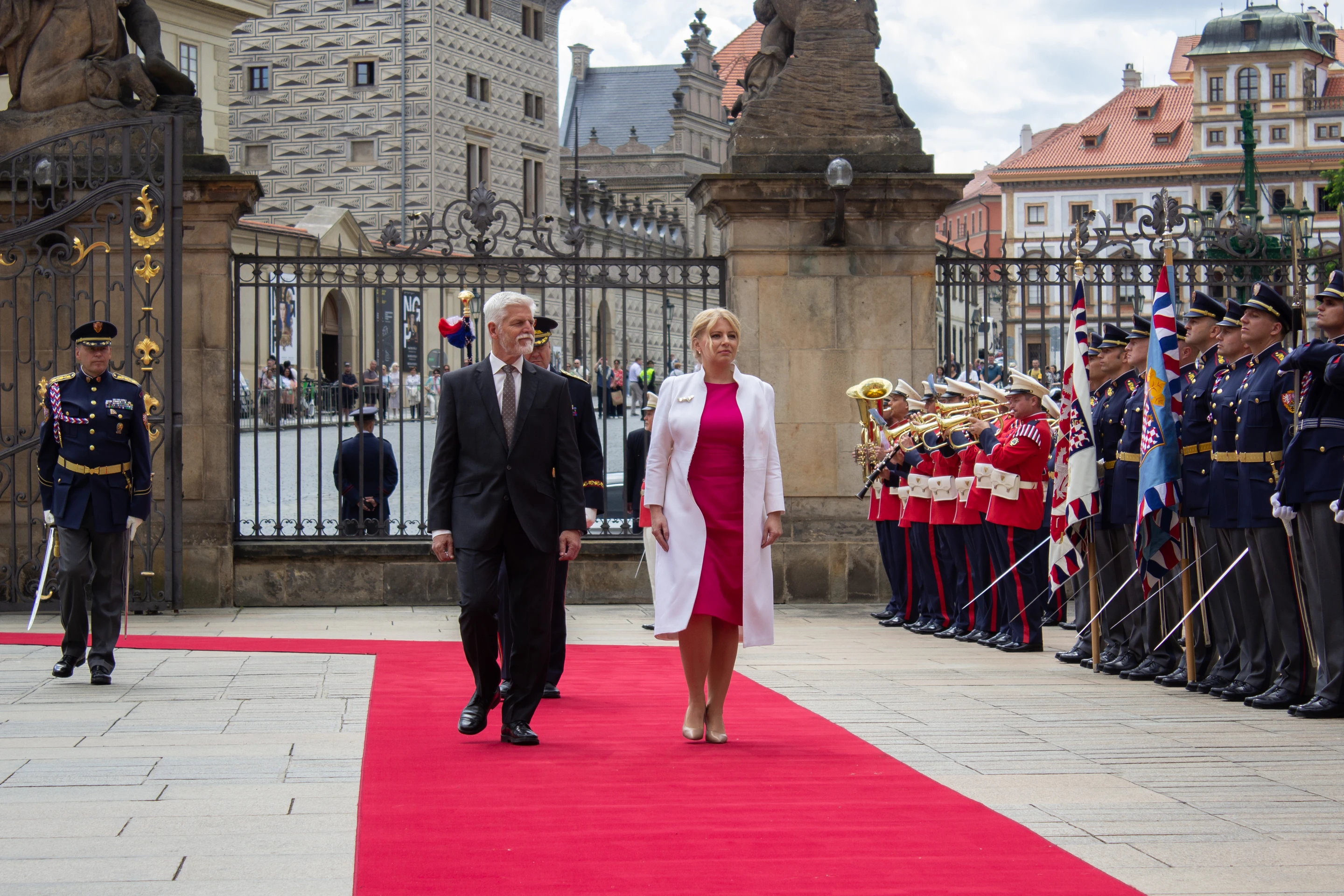 Z. Čaputová a P. Pavel