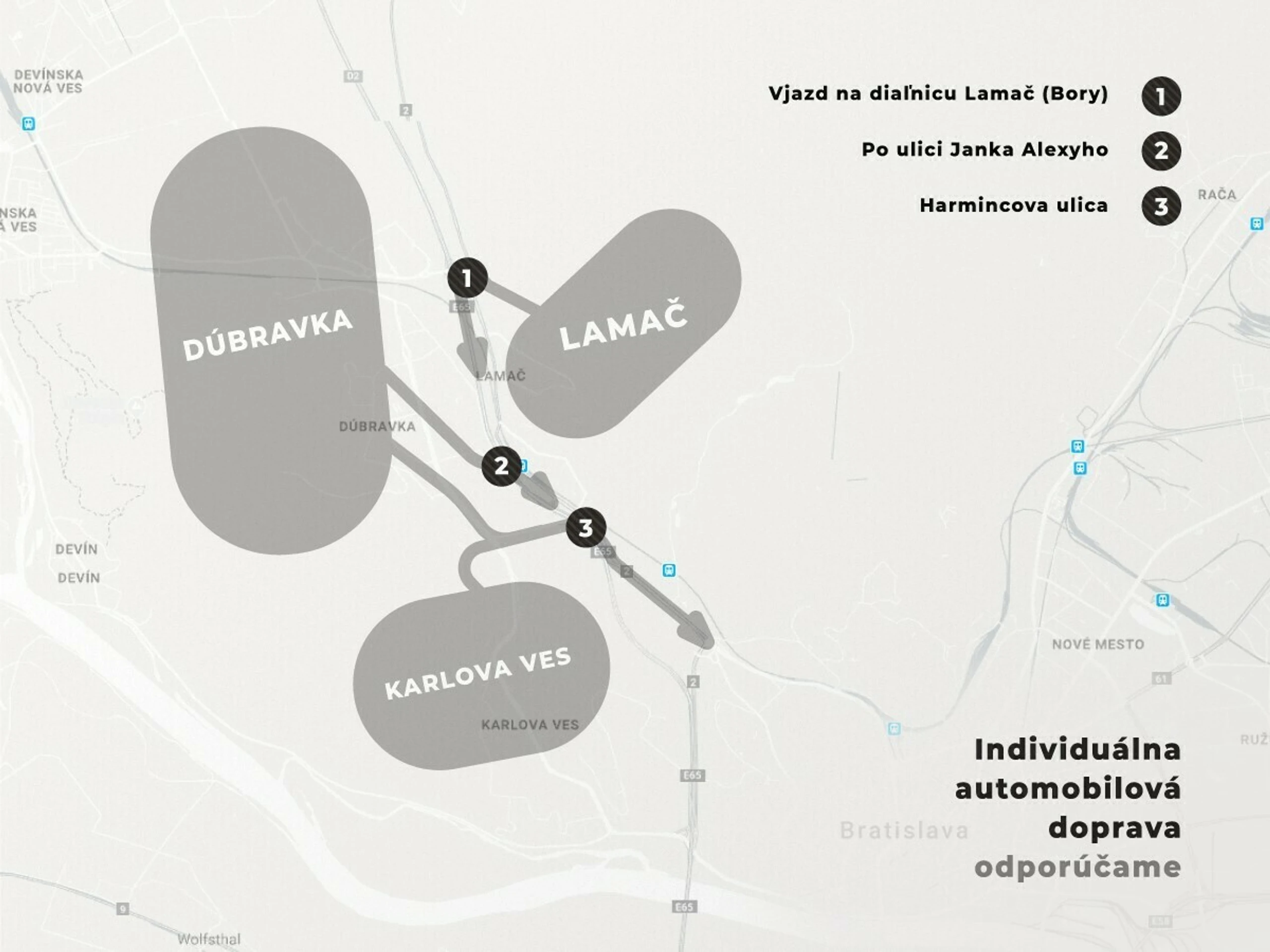 Modernizácia Dúbravsko-karloveskej radiály.