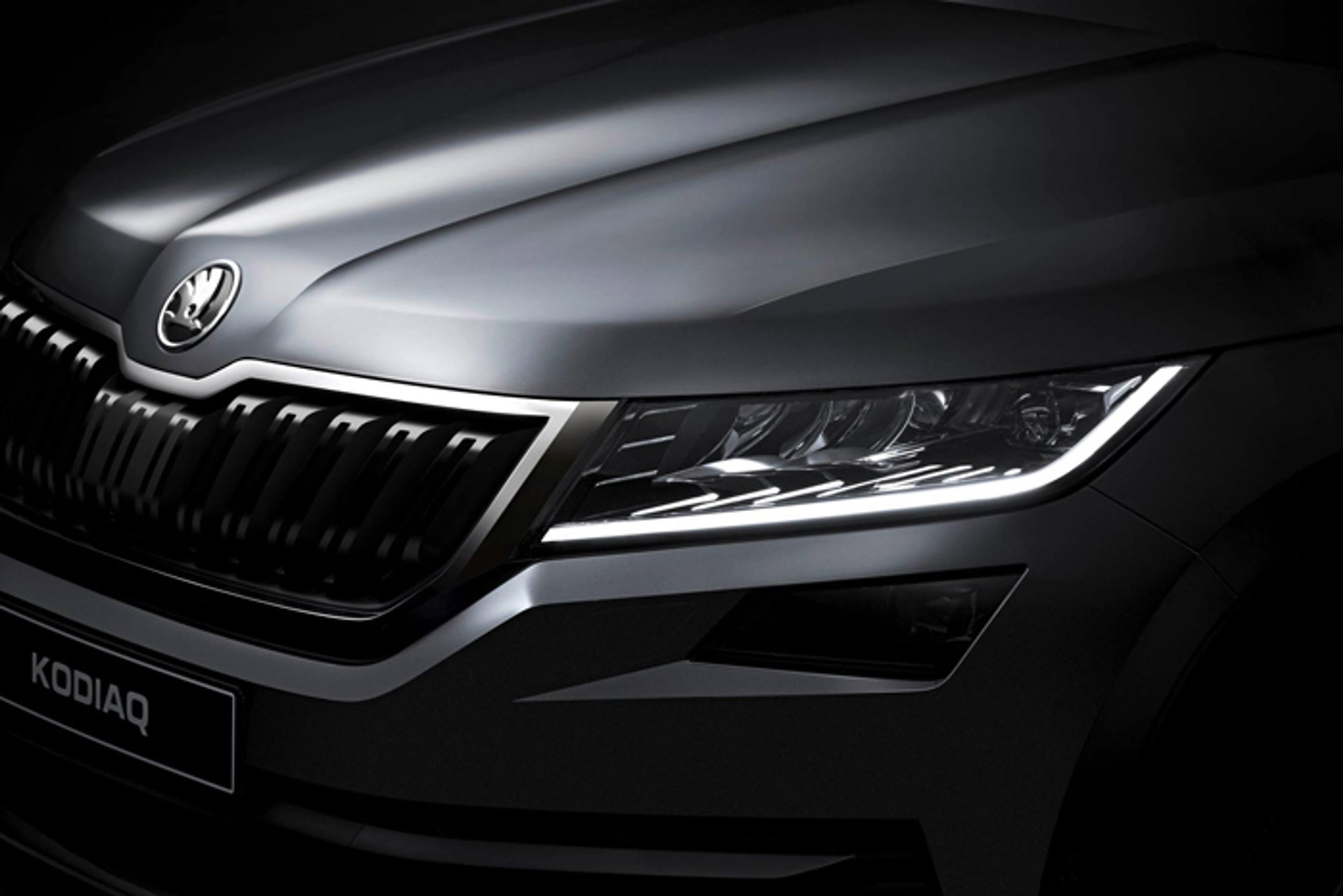 Škoda Kodiaq - pohľad spredu.