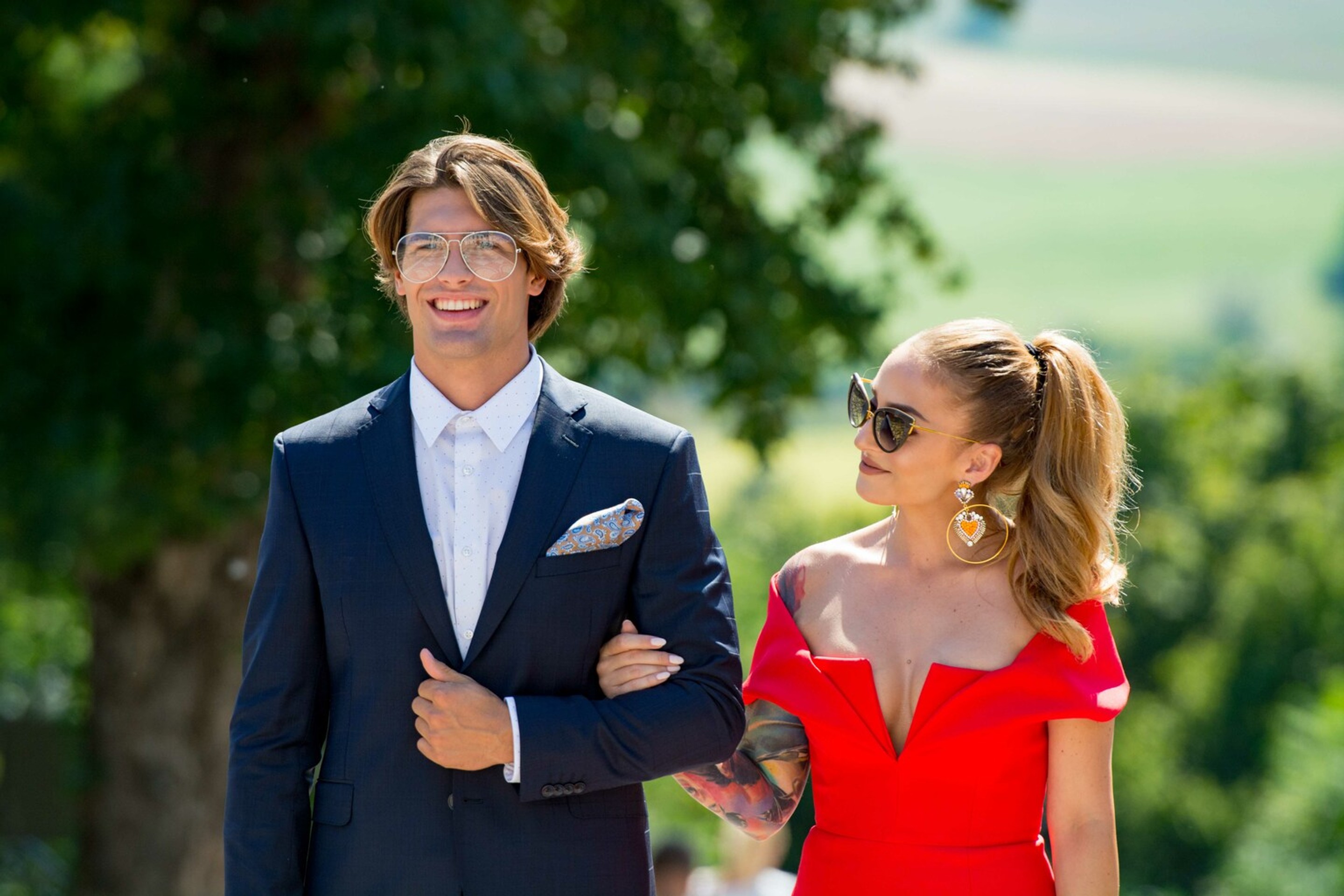 Miro Čech a Lucia Sládečková vo videoklipe Marka Danna