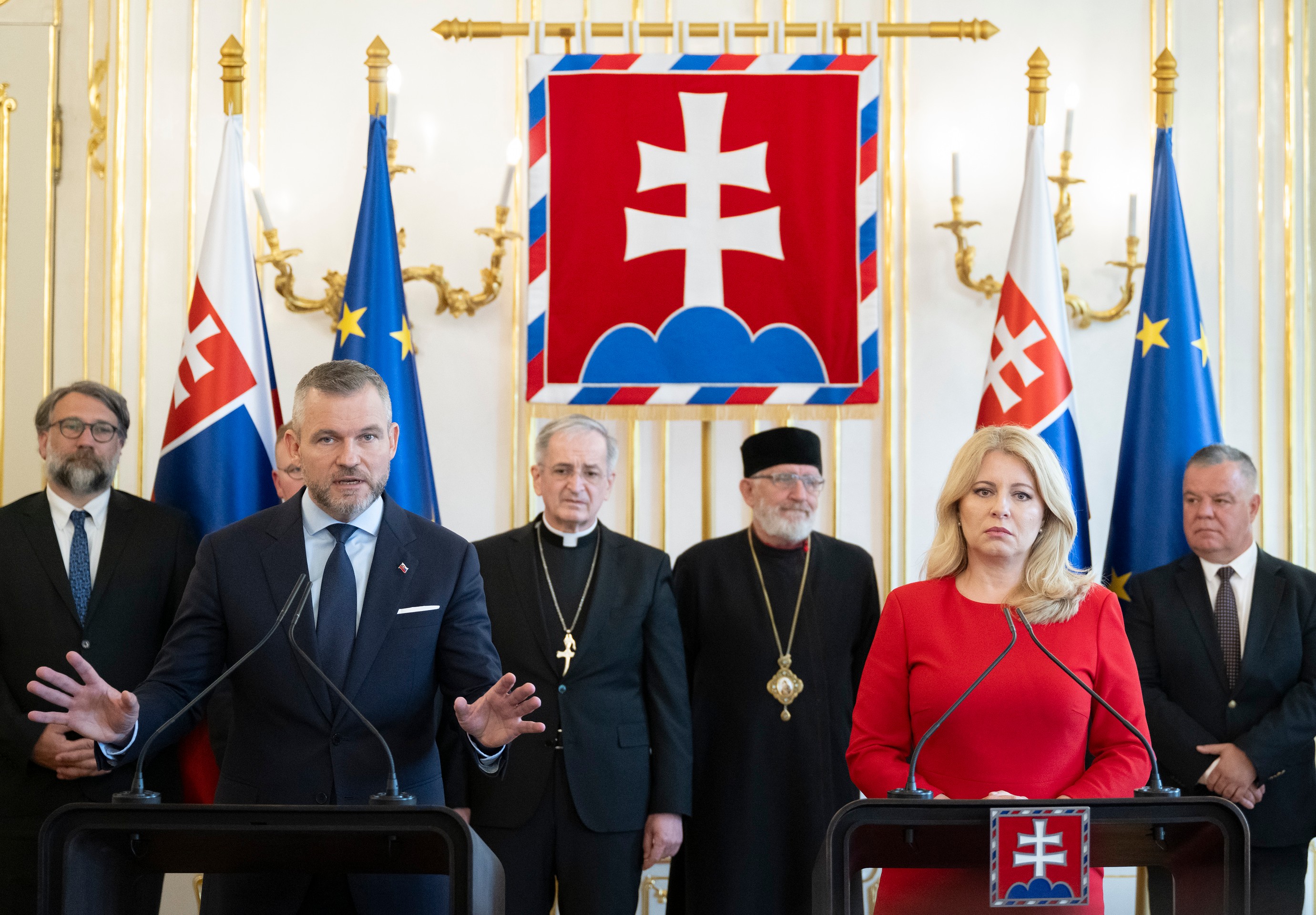 Zuzana Čaputová a Peter Pellegrini