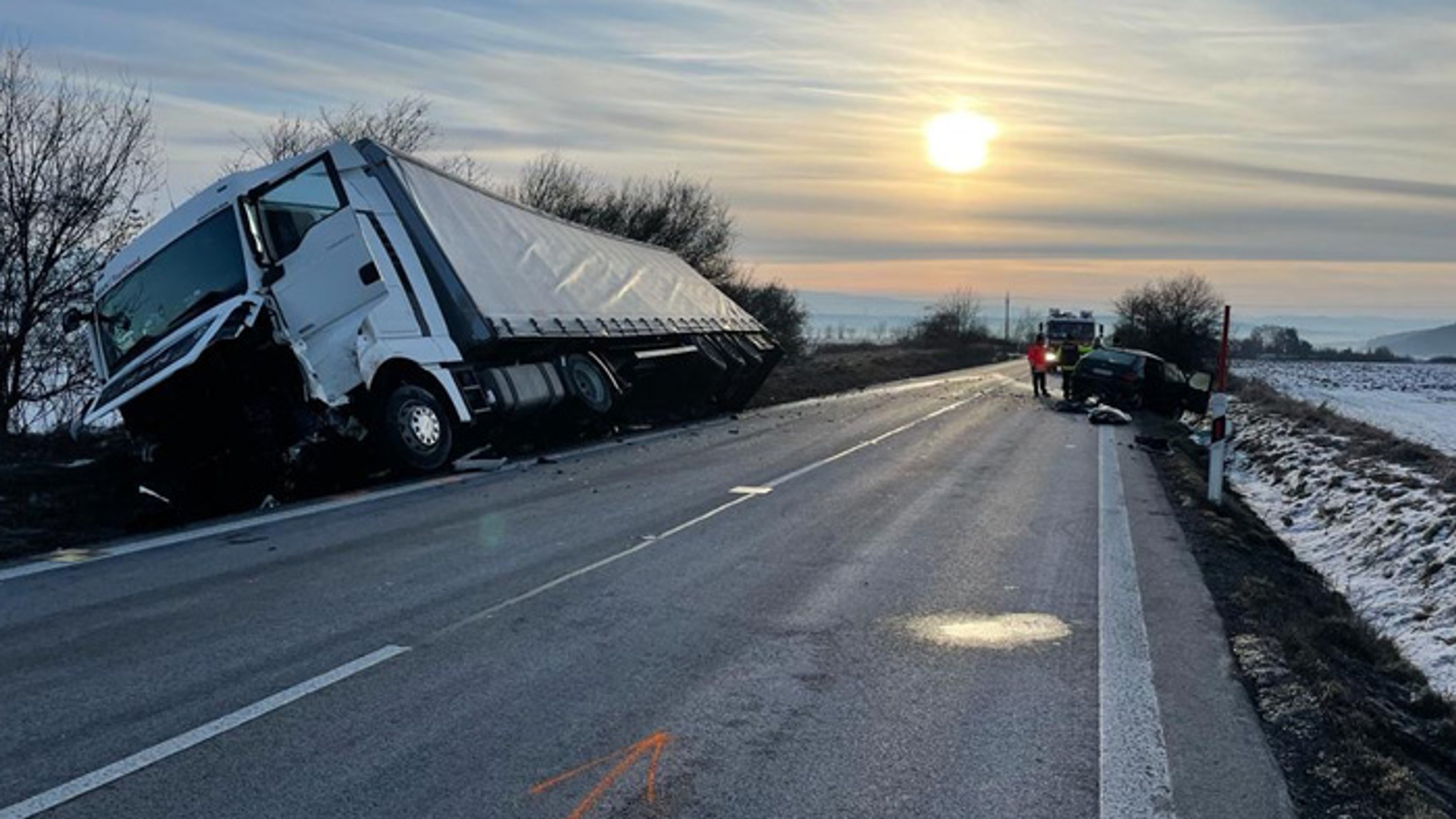 Smrteľná nehoda pri Dežericiach.