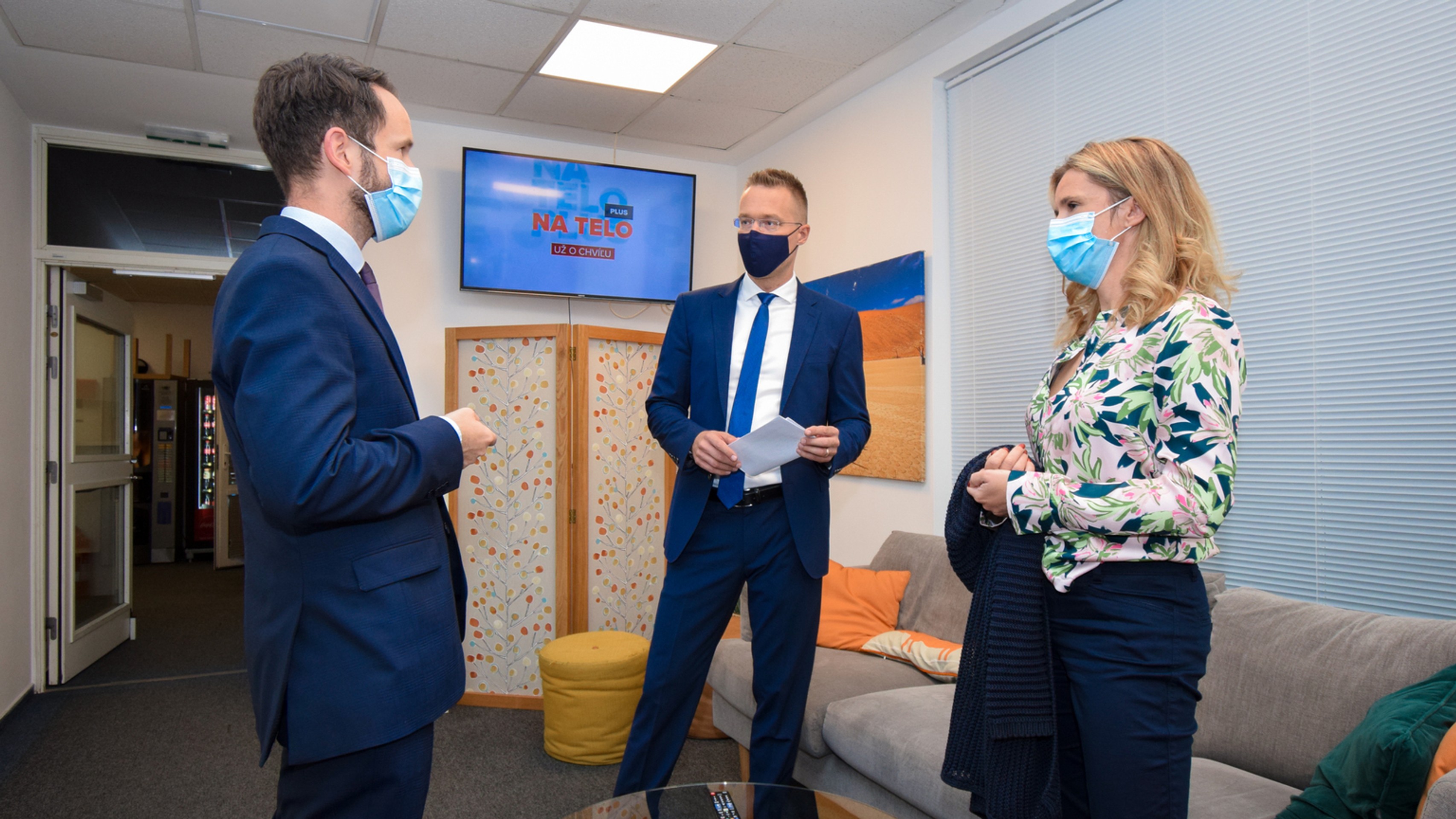 Peter Sabaka a Alena Koščálová v Na telo plus.