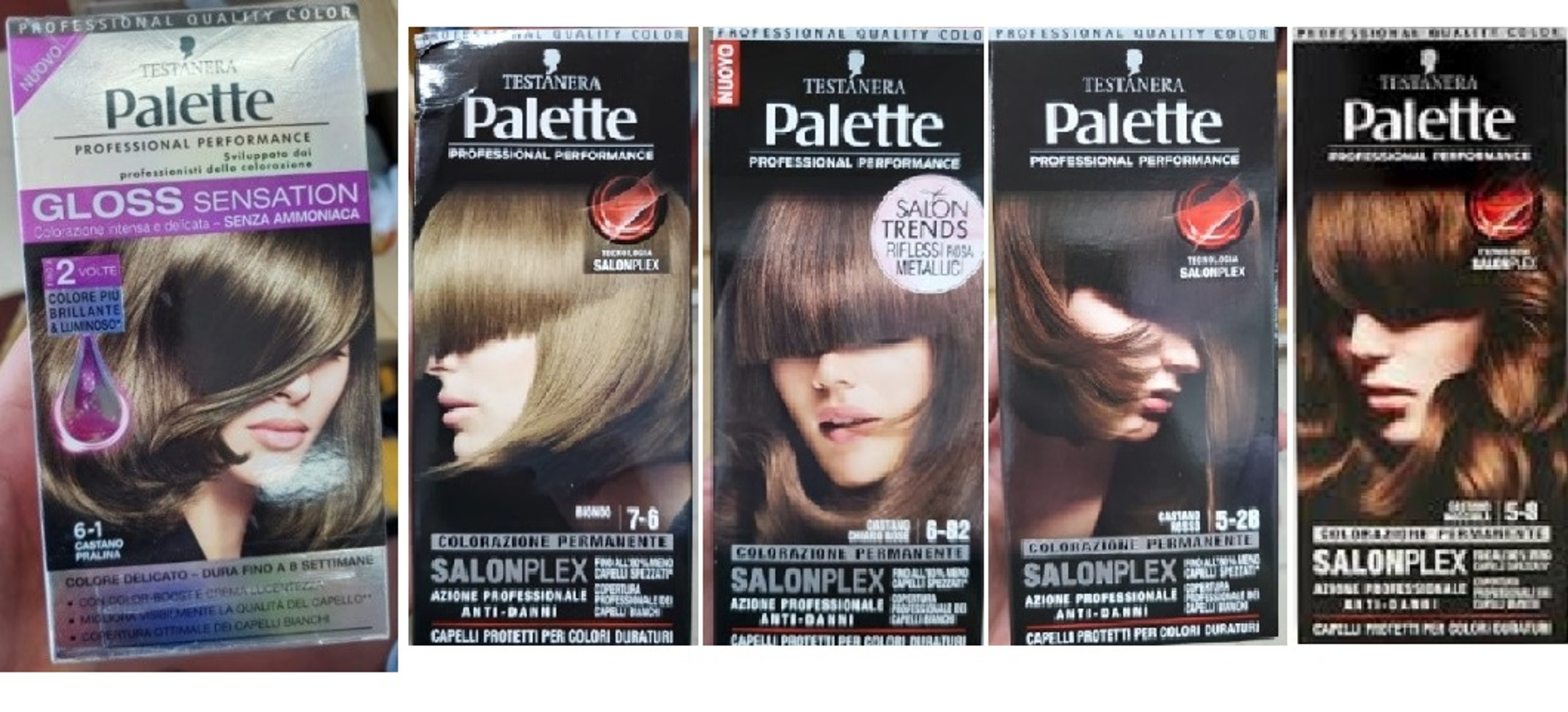 Nebezpečné produkty Testanera/Schwarzkopf