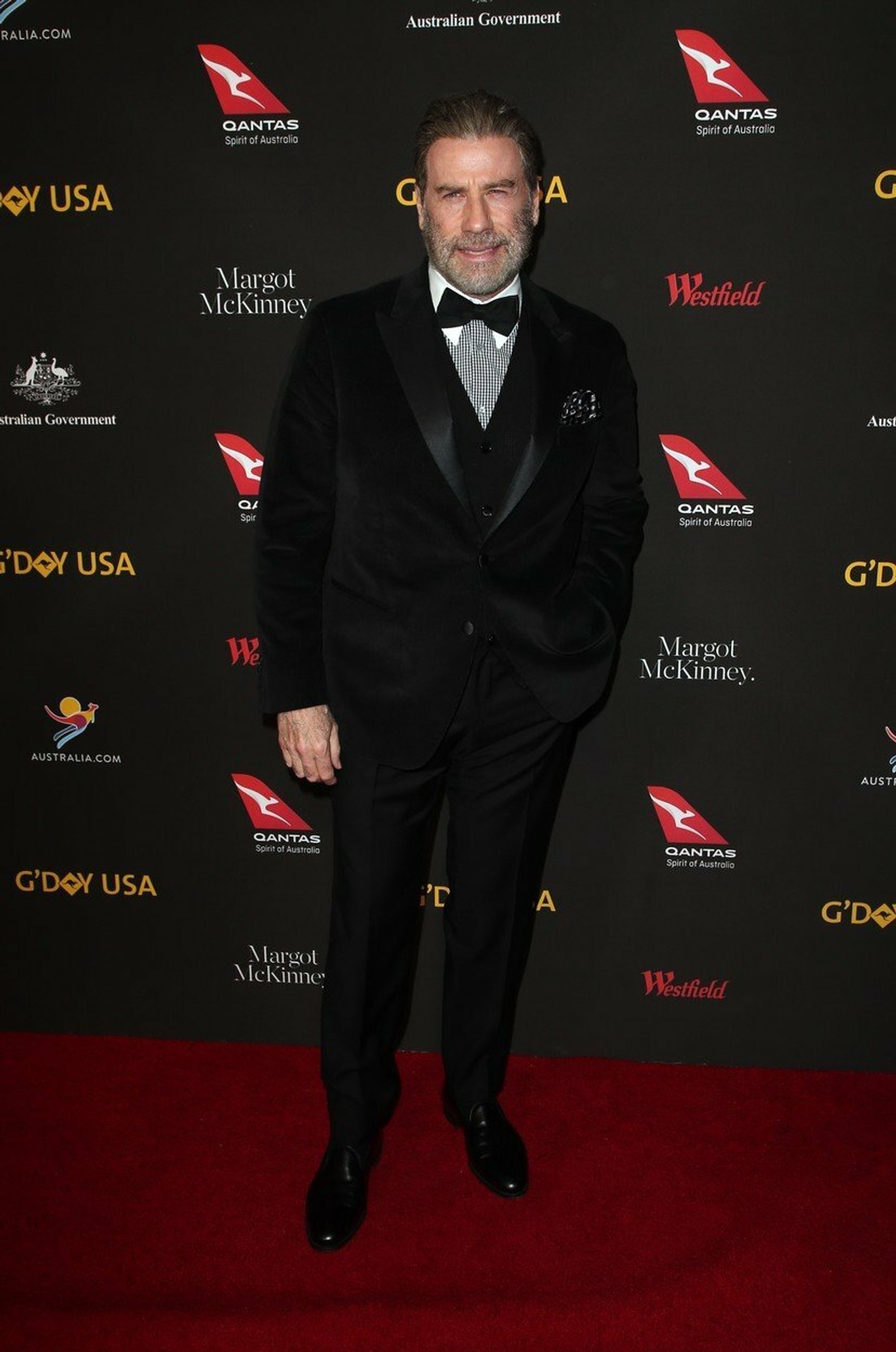 John Travolta a Olivia Newton-John na G'Day USA