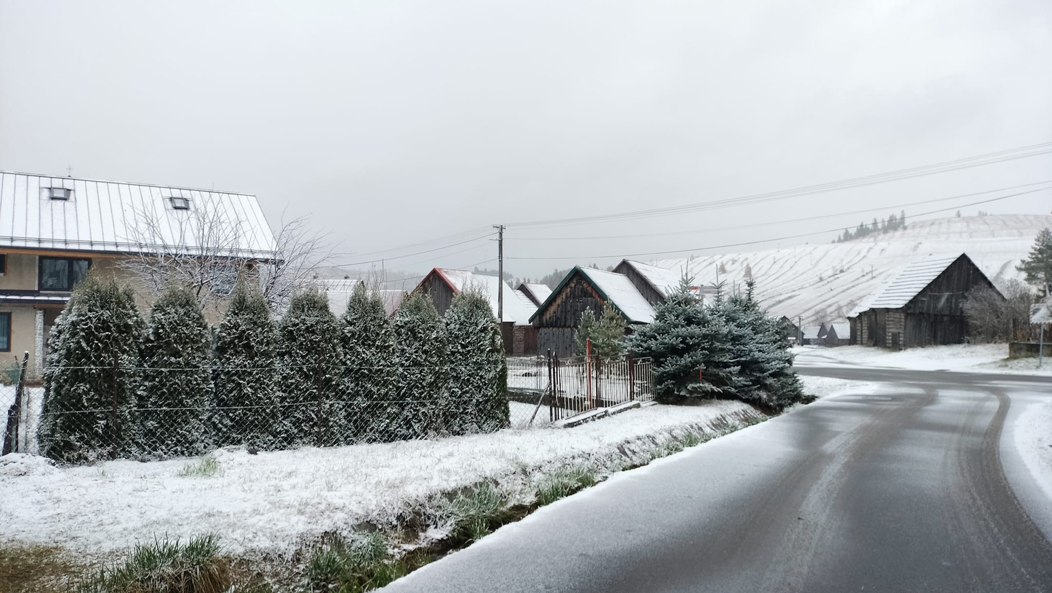 Sneh v Liptovskej Tepličke