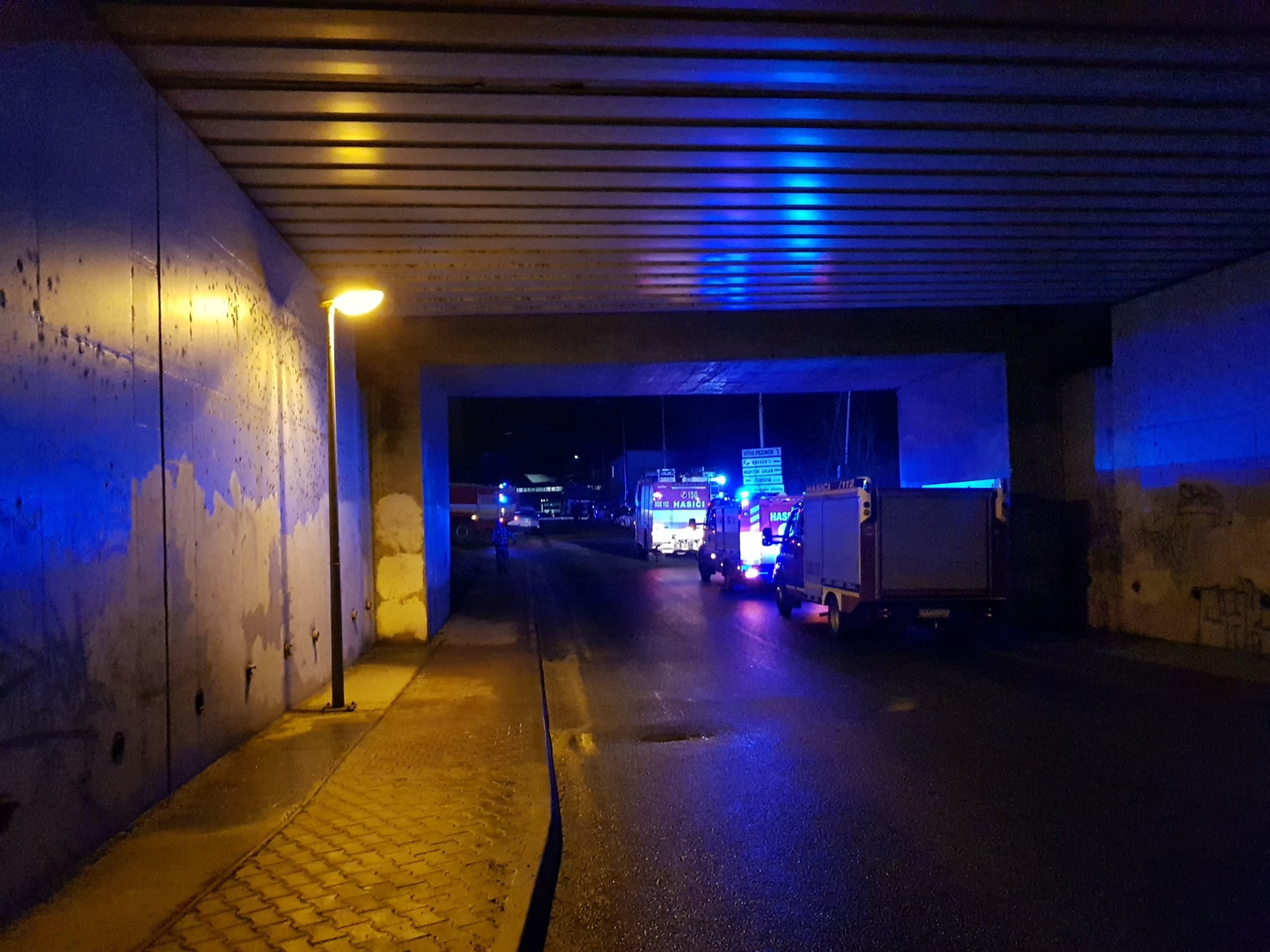 Zrážka vlaku v Pezinku.