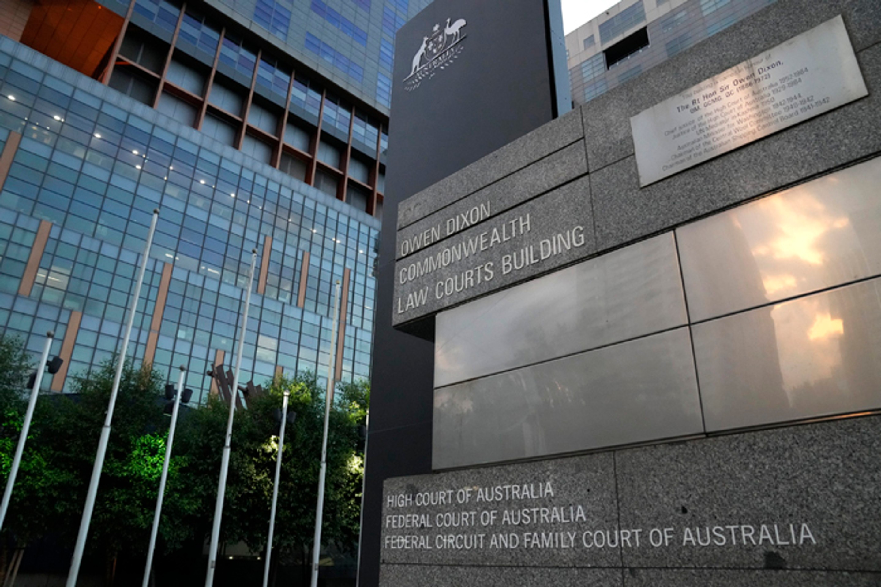 Budova súdu v Melbourne, ktorý sa bude zaoberať prípadom deportácie Novaka Djokoviča.
