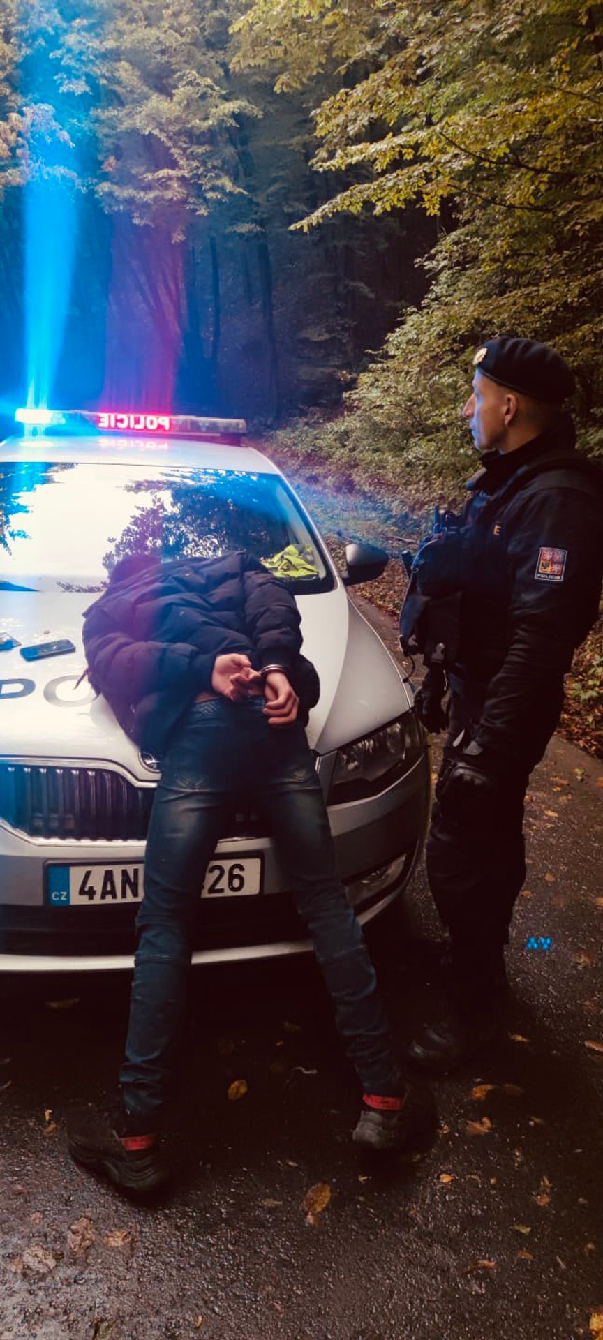 Zadržaniu predchádzala naháňačka