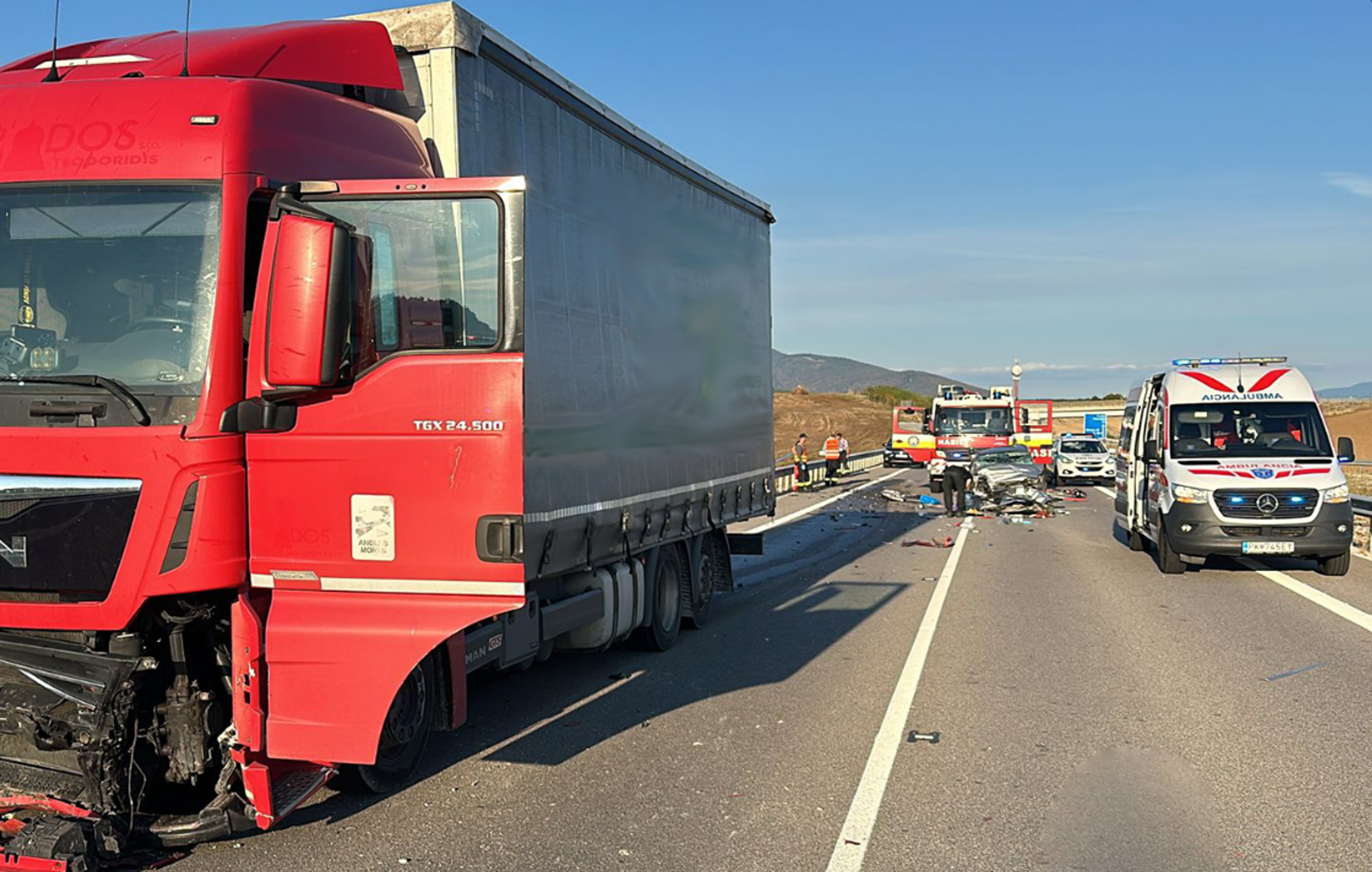 Tragická nehoda pri obci Dolné Naštice.