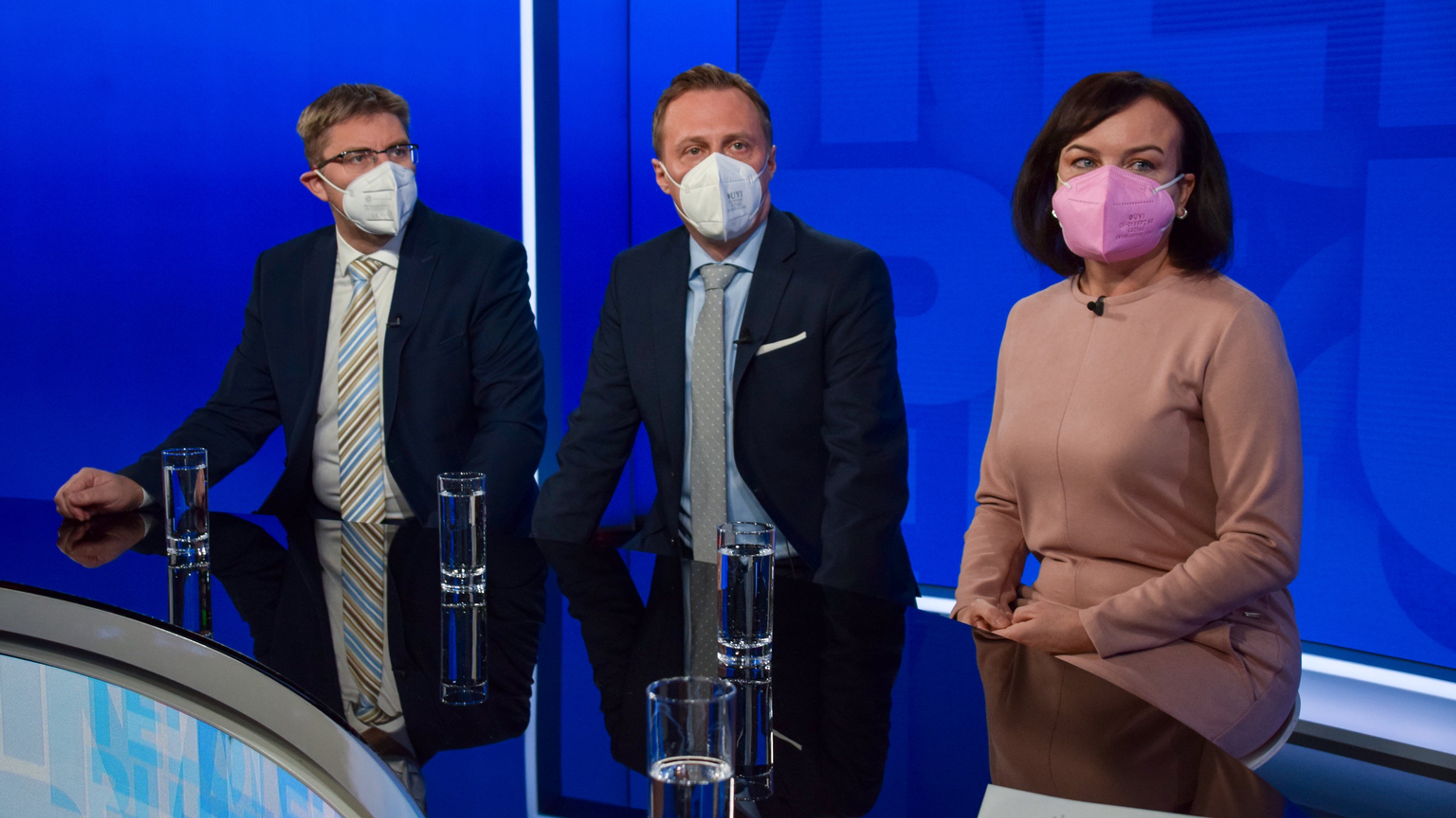 M. Slosiarik, M. Vagovič a Z. Petková v Na telo plus.