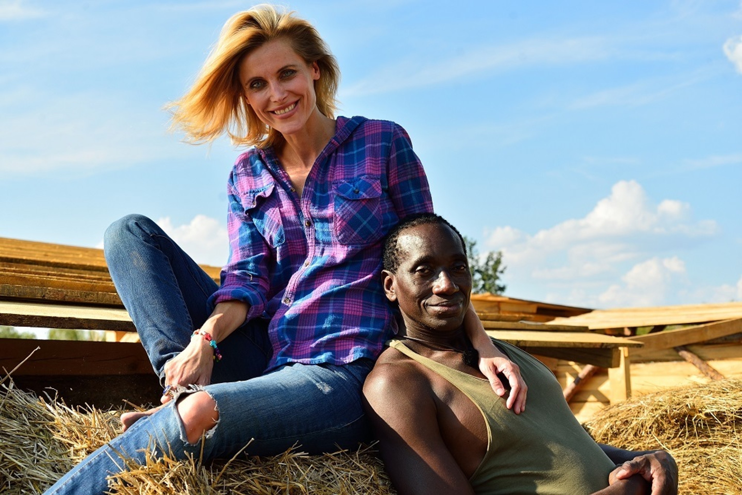 Silvia Šuvadová a Ibi Maiga