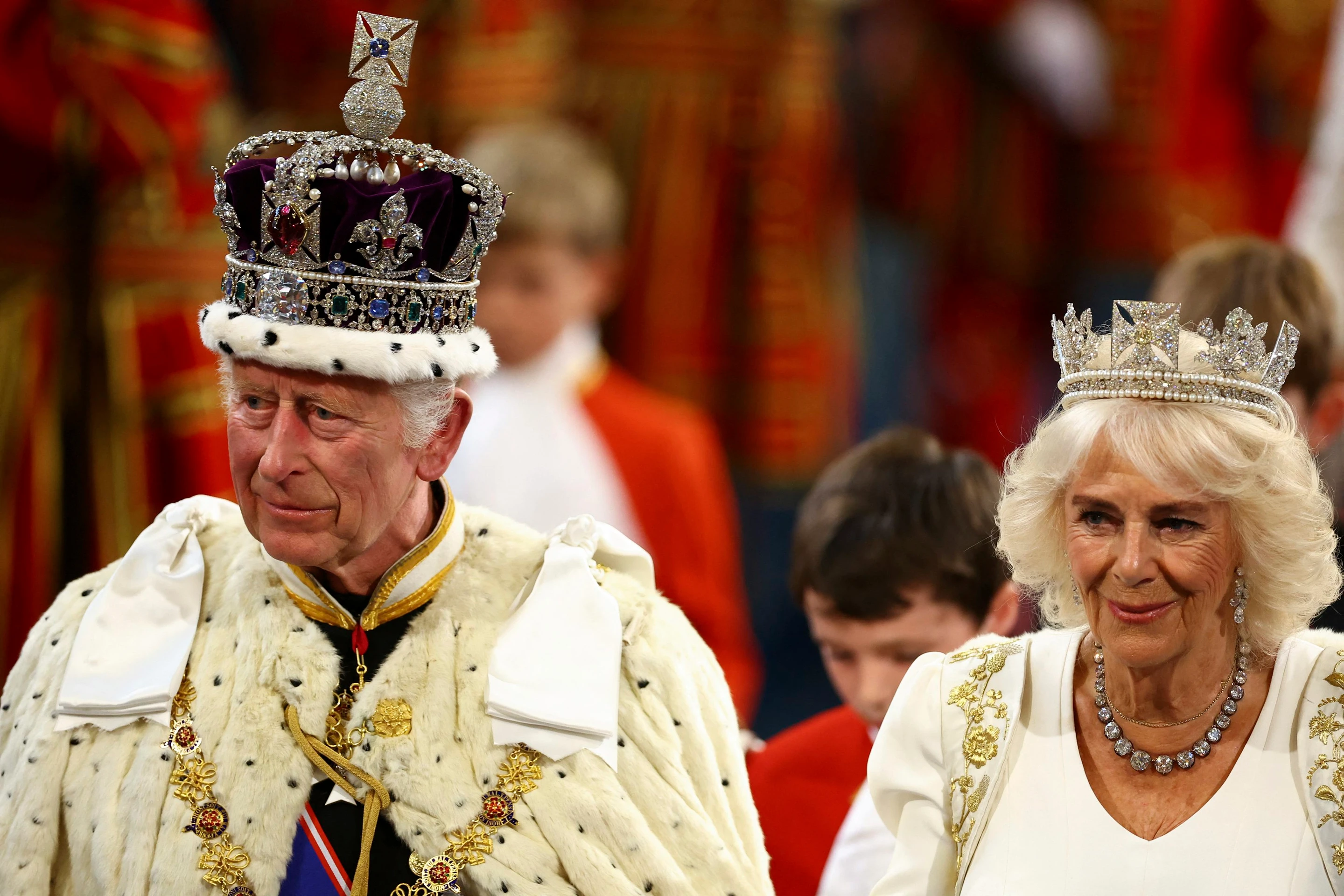 Kráľ Karol III. a kráľovná Kamila