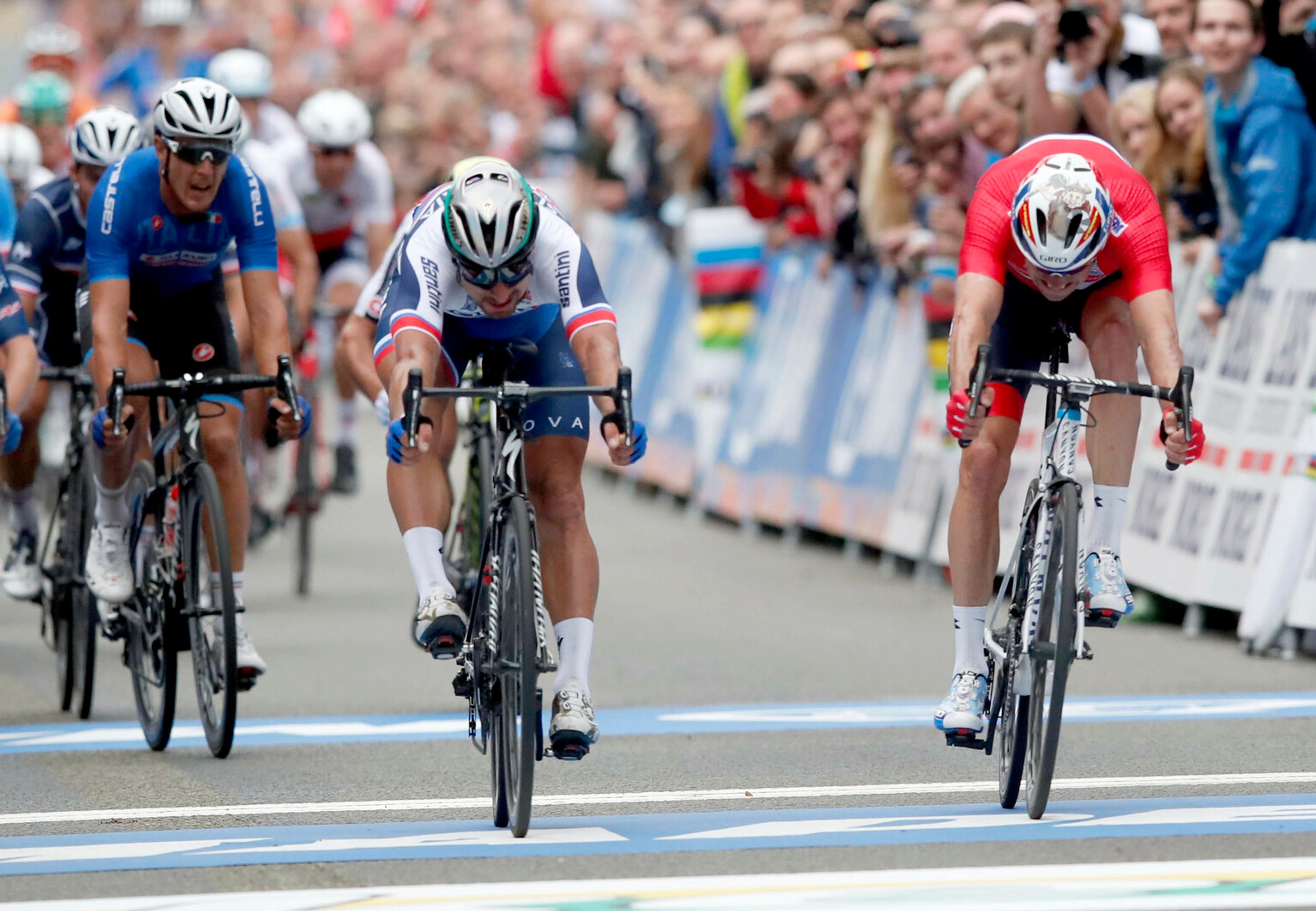 Peter Sagan vs. Alexander Kristoff v cieli MS.s