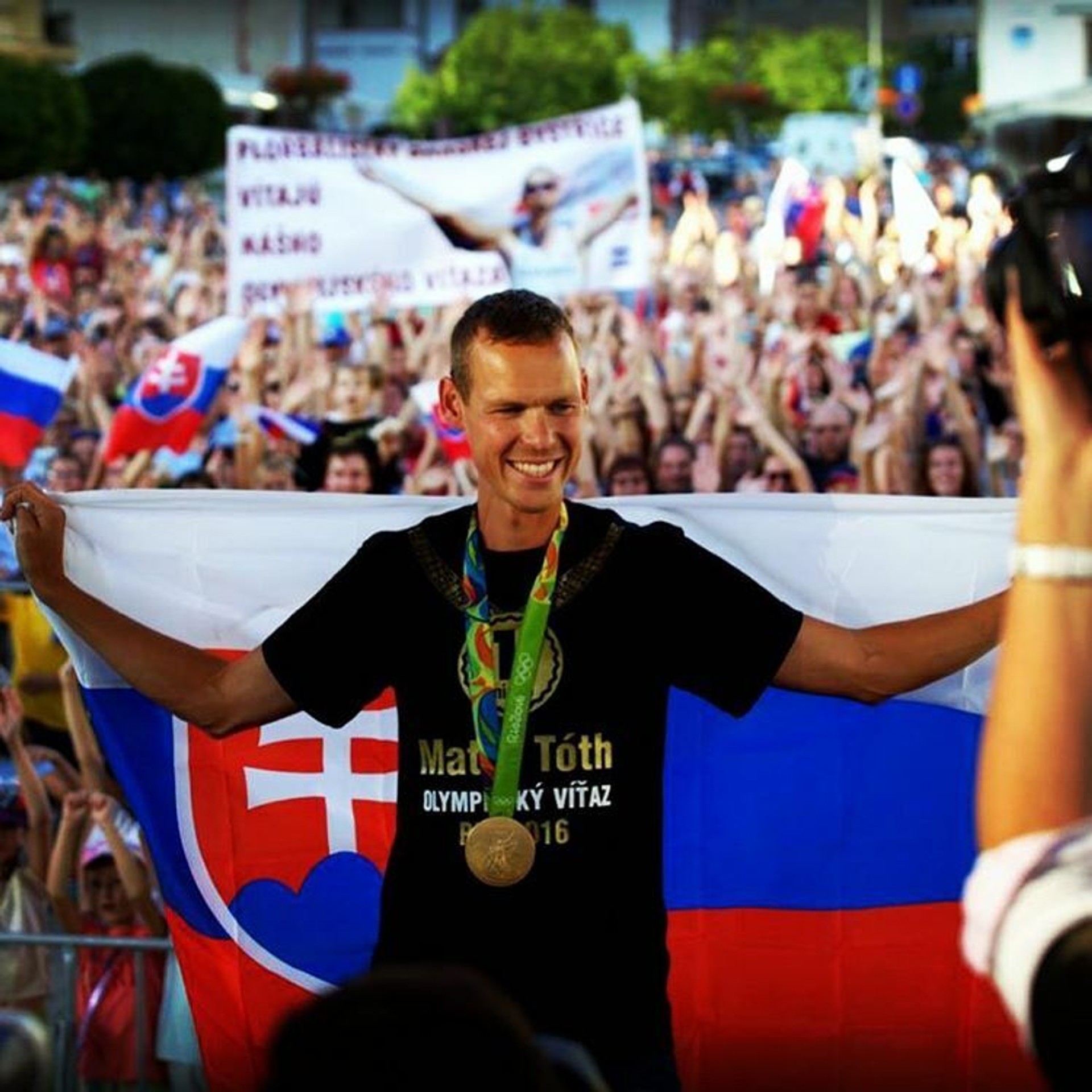 Slovenský olympionik Matej Tóth