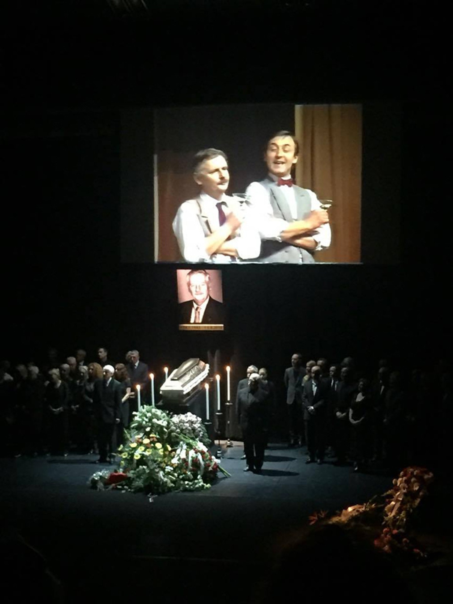 Juraj Slezáček a Michal Dočolomanský - umelci, ktorí sa stretávali nielen na javisku, ale aj vo filme.