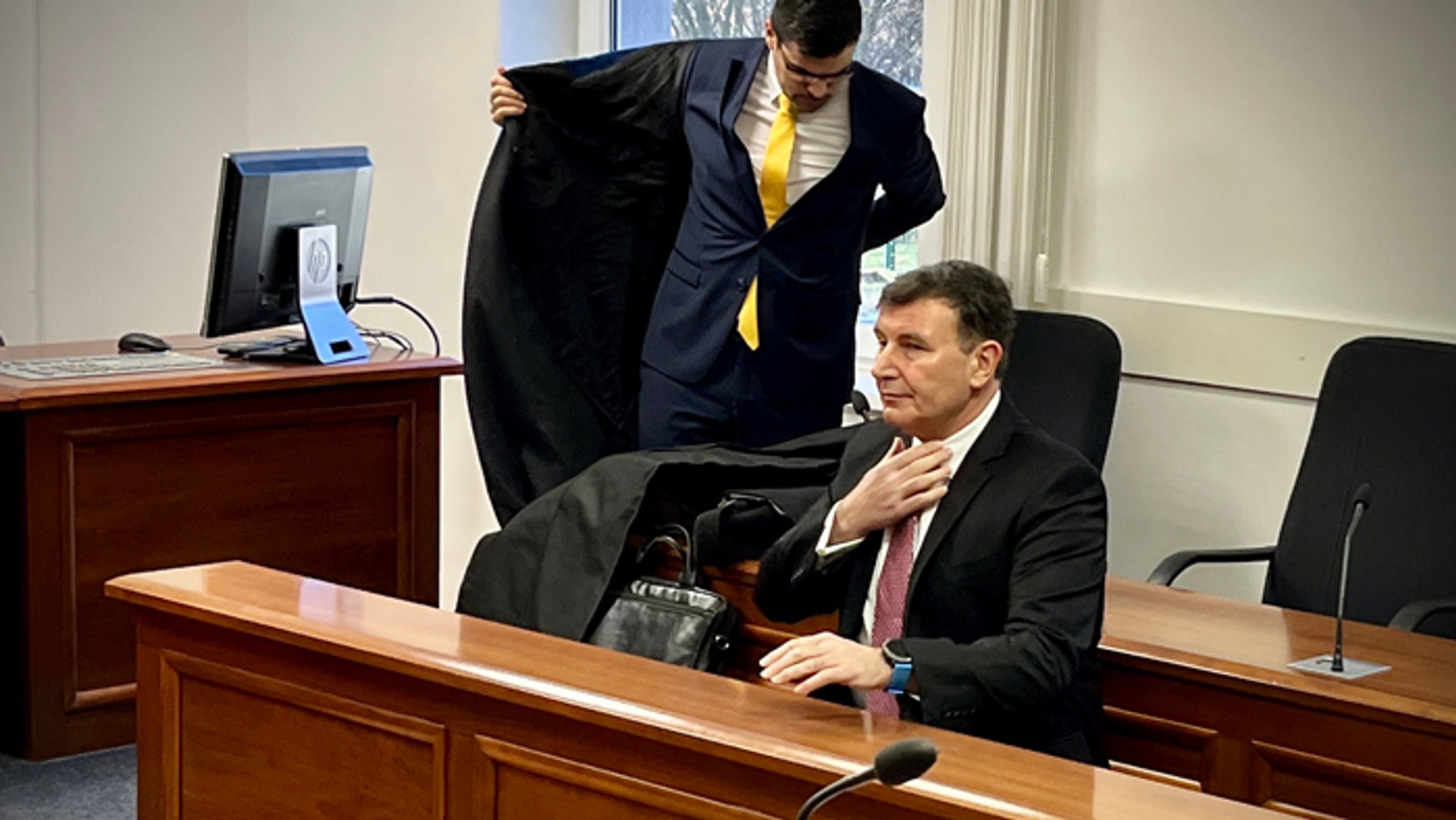 František Imrecze na súde.