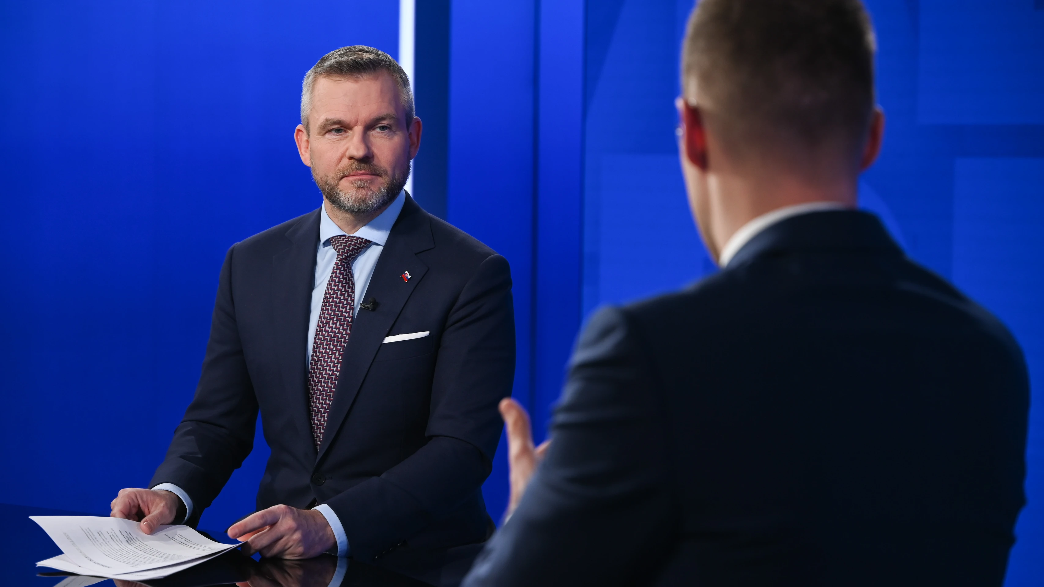 Peter Pellegrini v relácii Na telo plus.