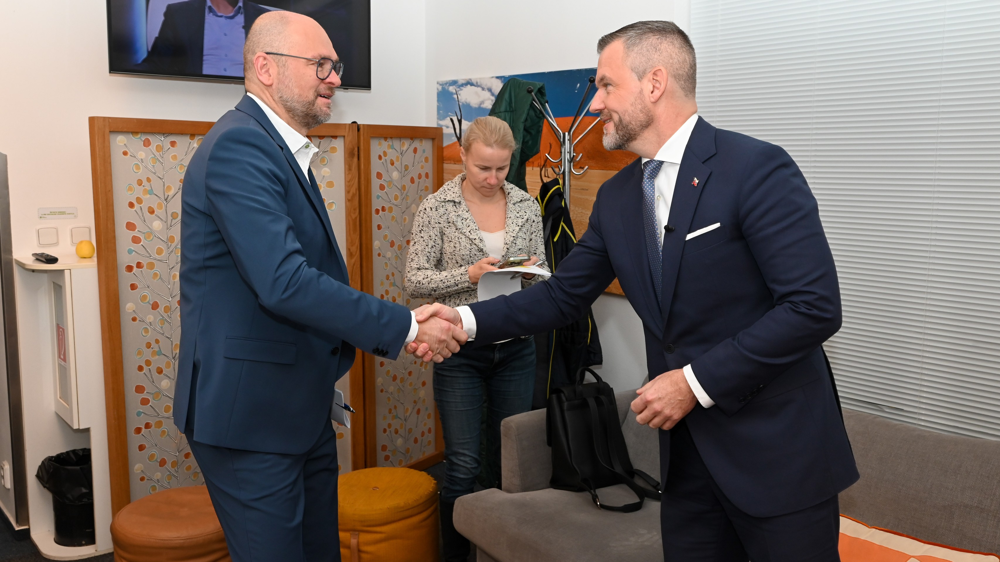 Richard Sulík a Peter Pellegrini.