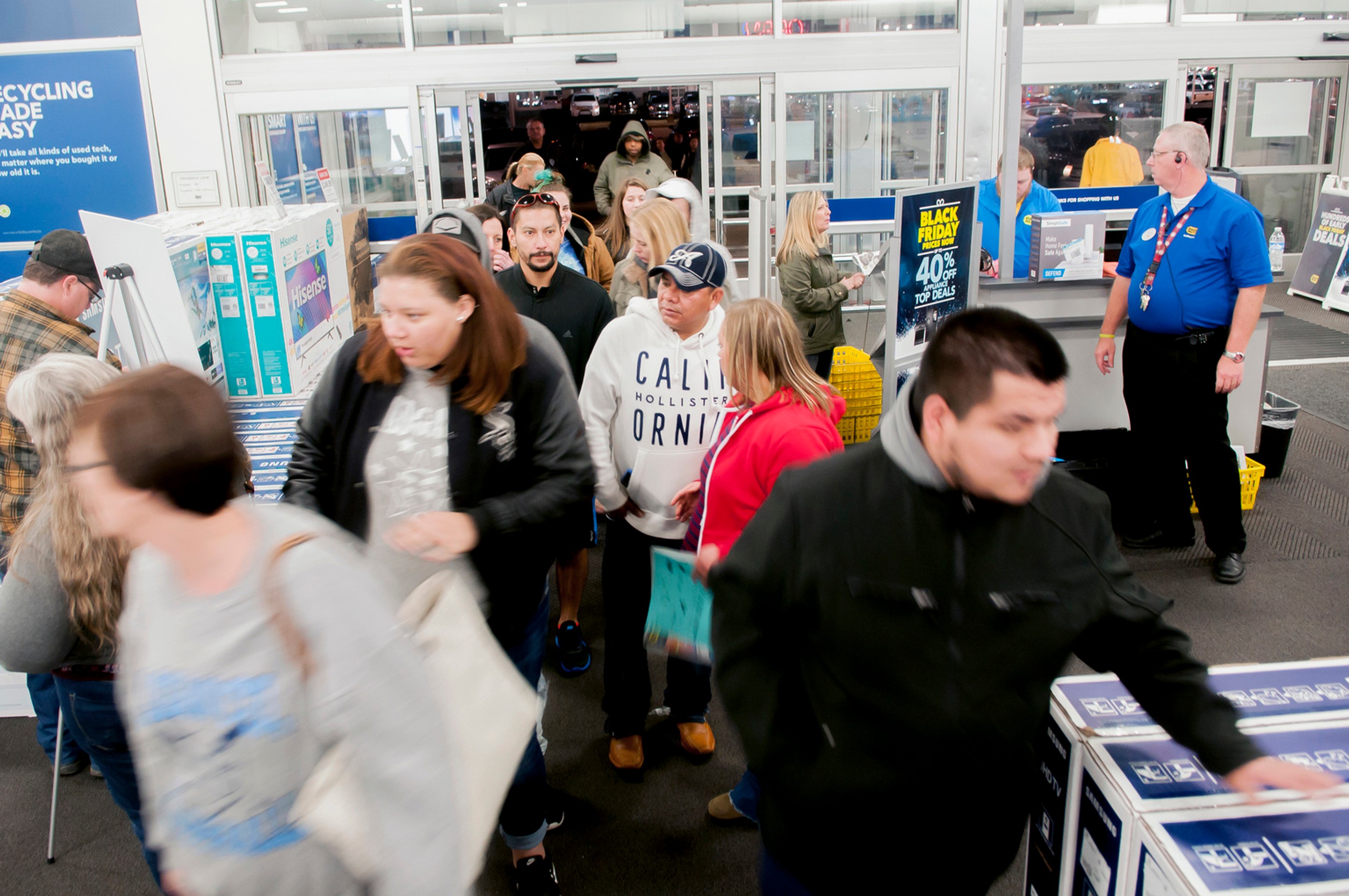 Davy počas Black Friday