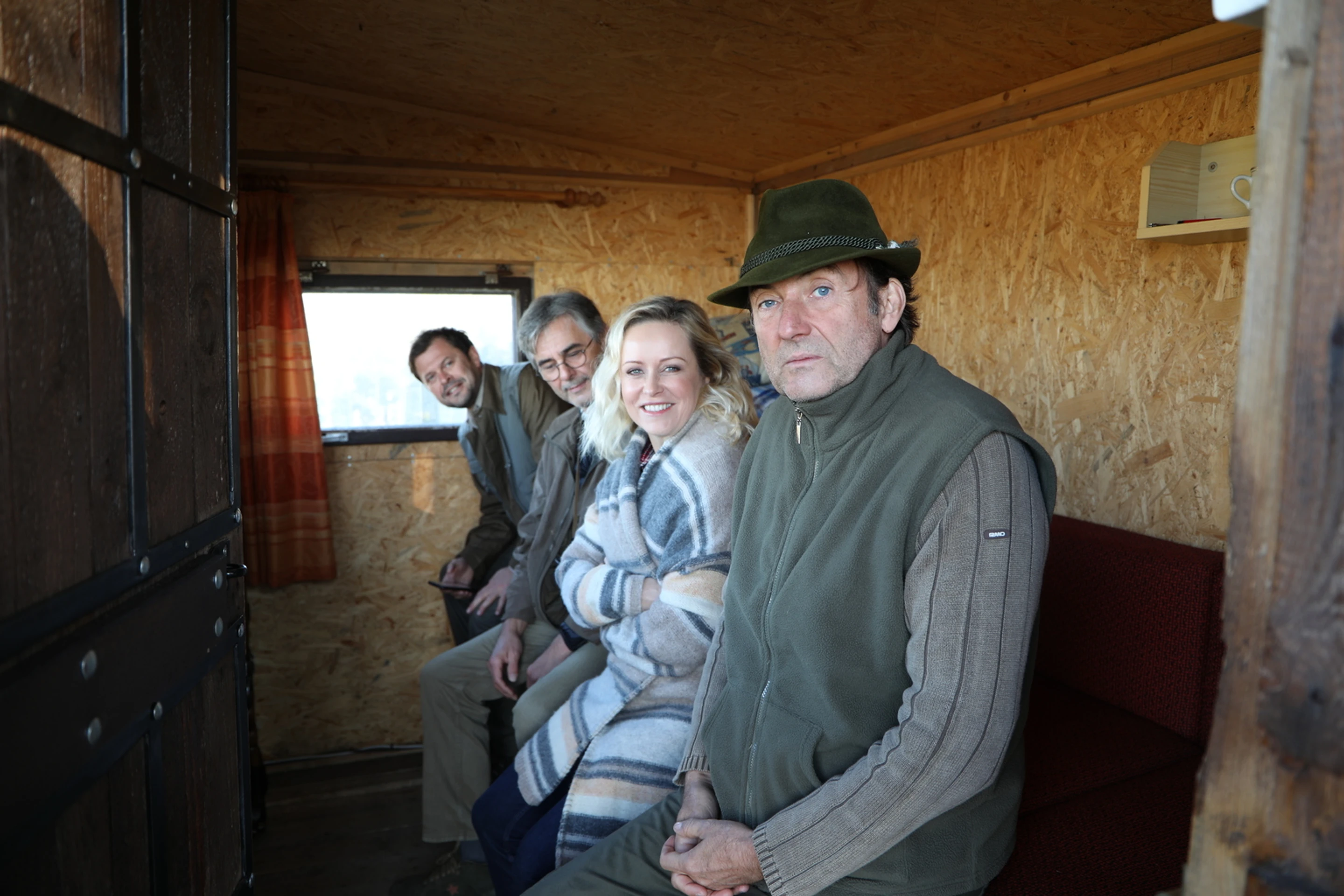 Zľava Alexander Bárta, Boris Farkaš, Michaela Čobejová a Ady Hajdu