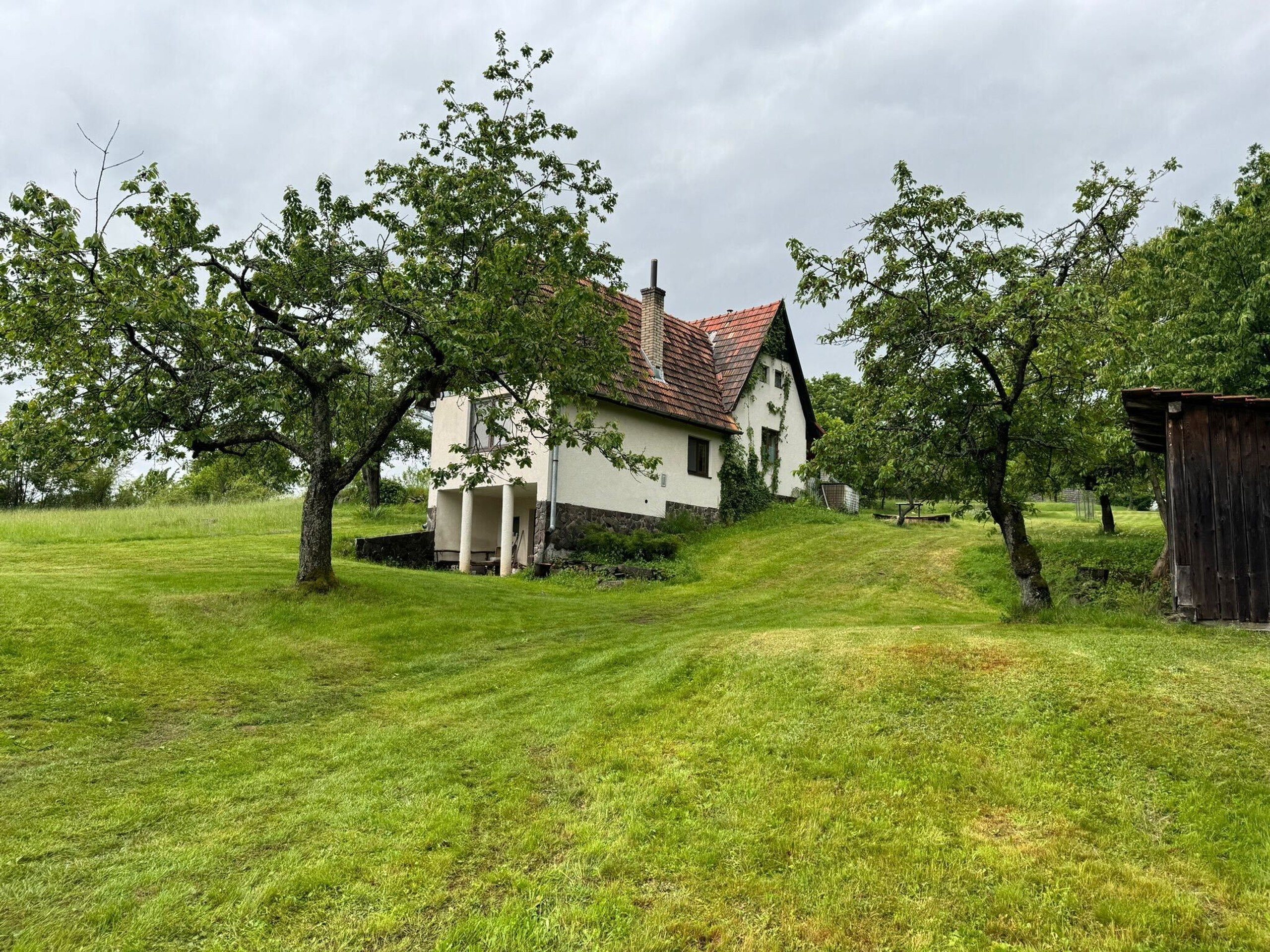 Chata v Jabloňovciach.