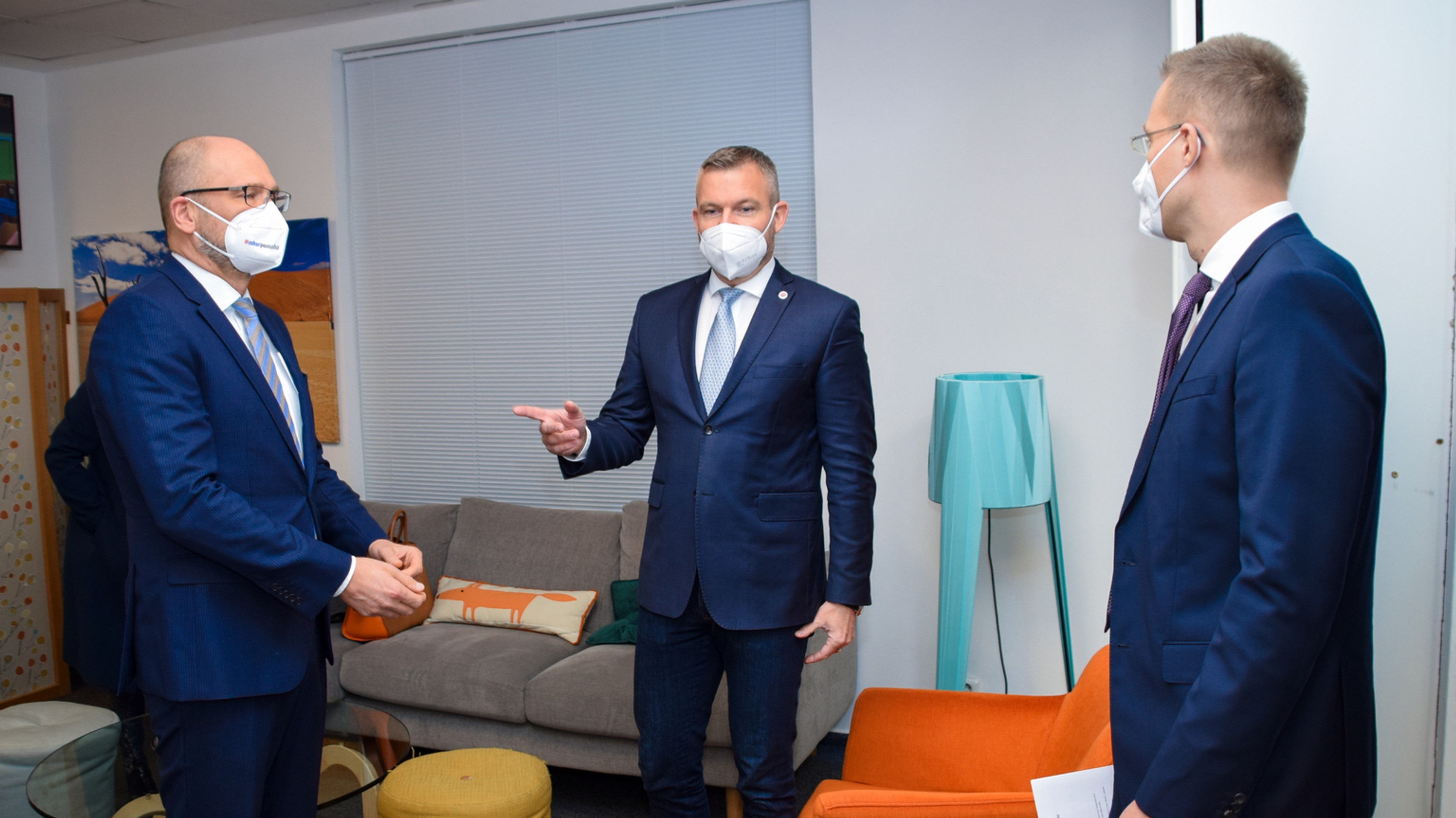 Richard Sulík a Peter Pellegrini v Na telo.