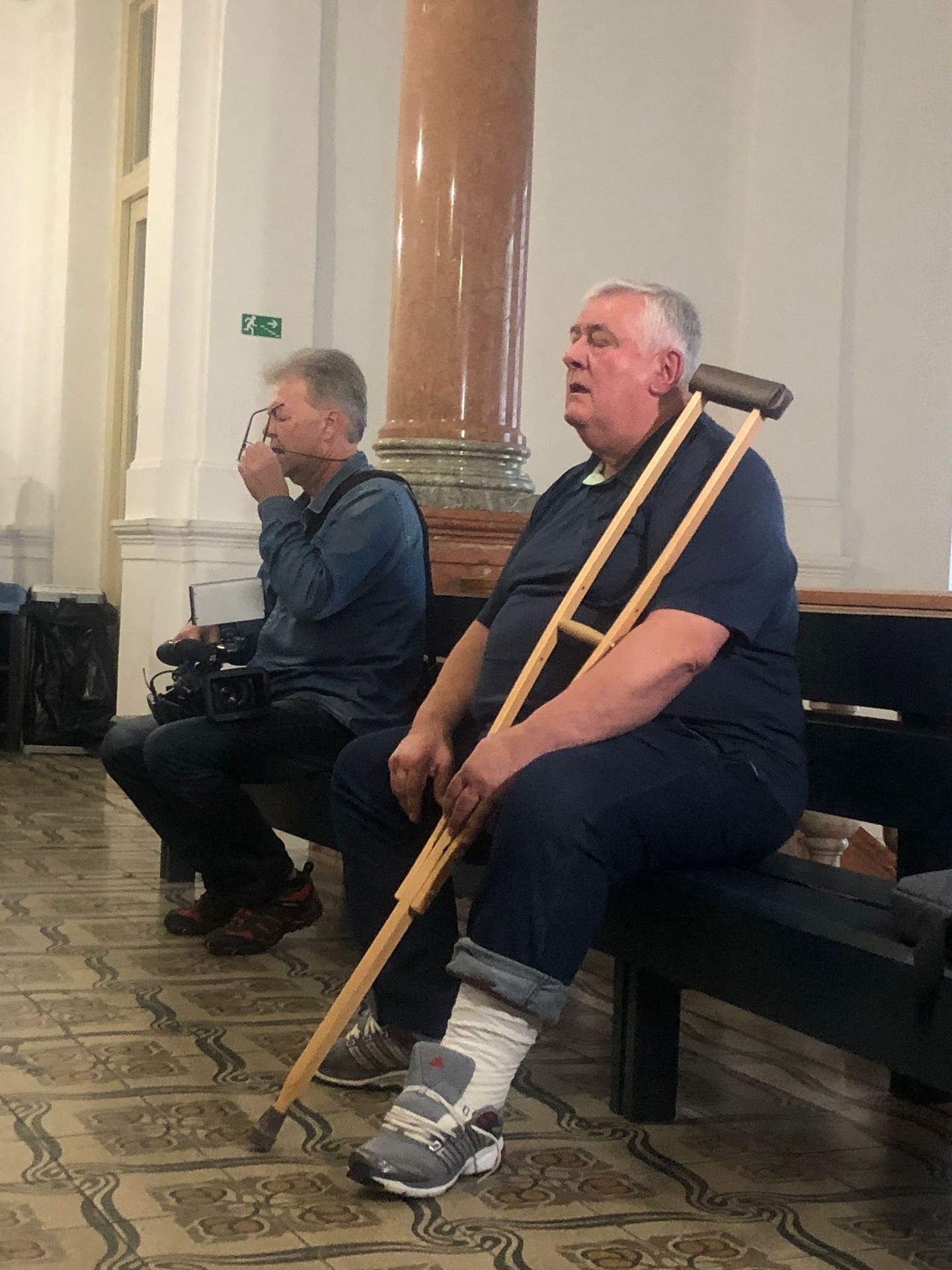 Ján Slota na súde.