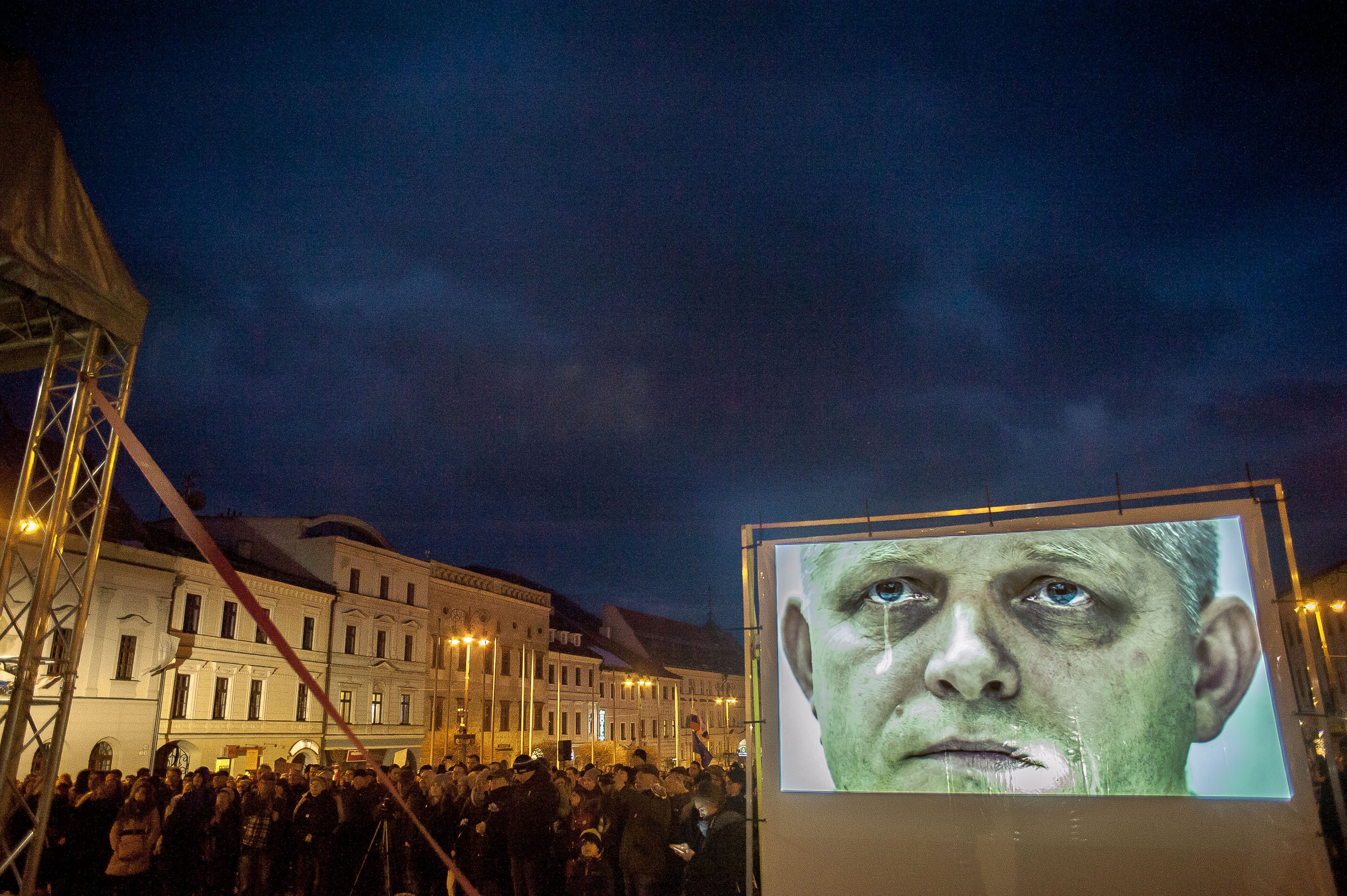 Protestné pochody Za slušné Slovensko naprieč Slovenskom