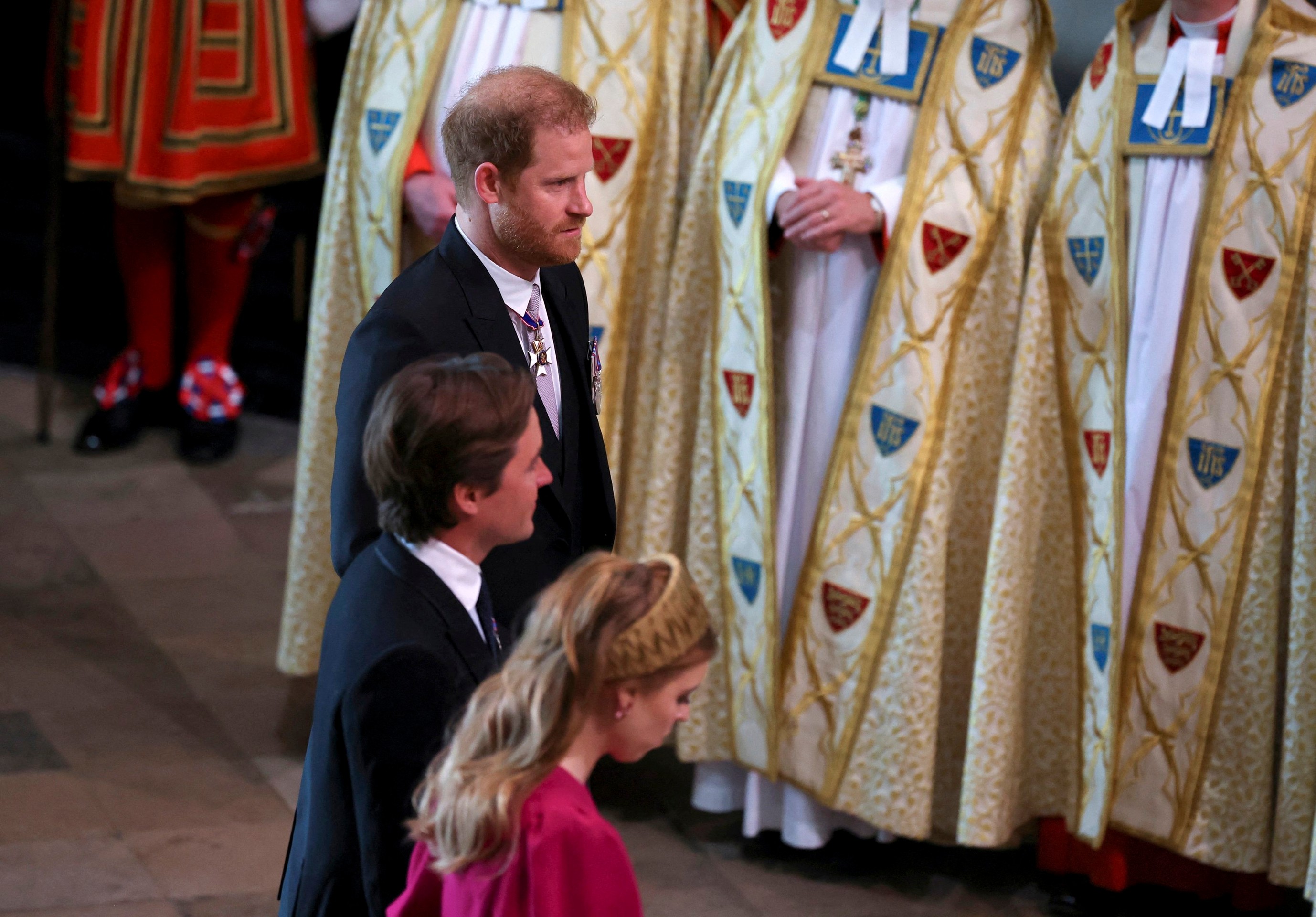 Princ Harry na korunovácii