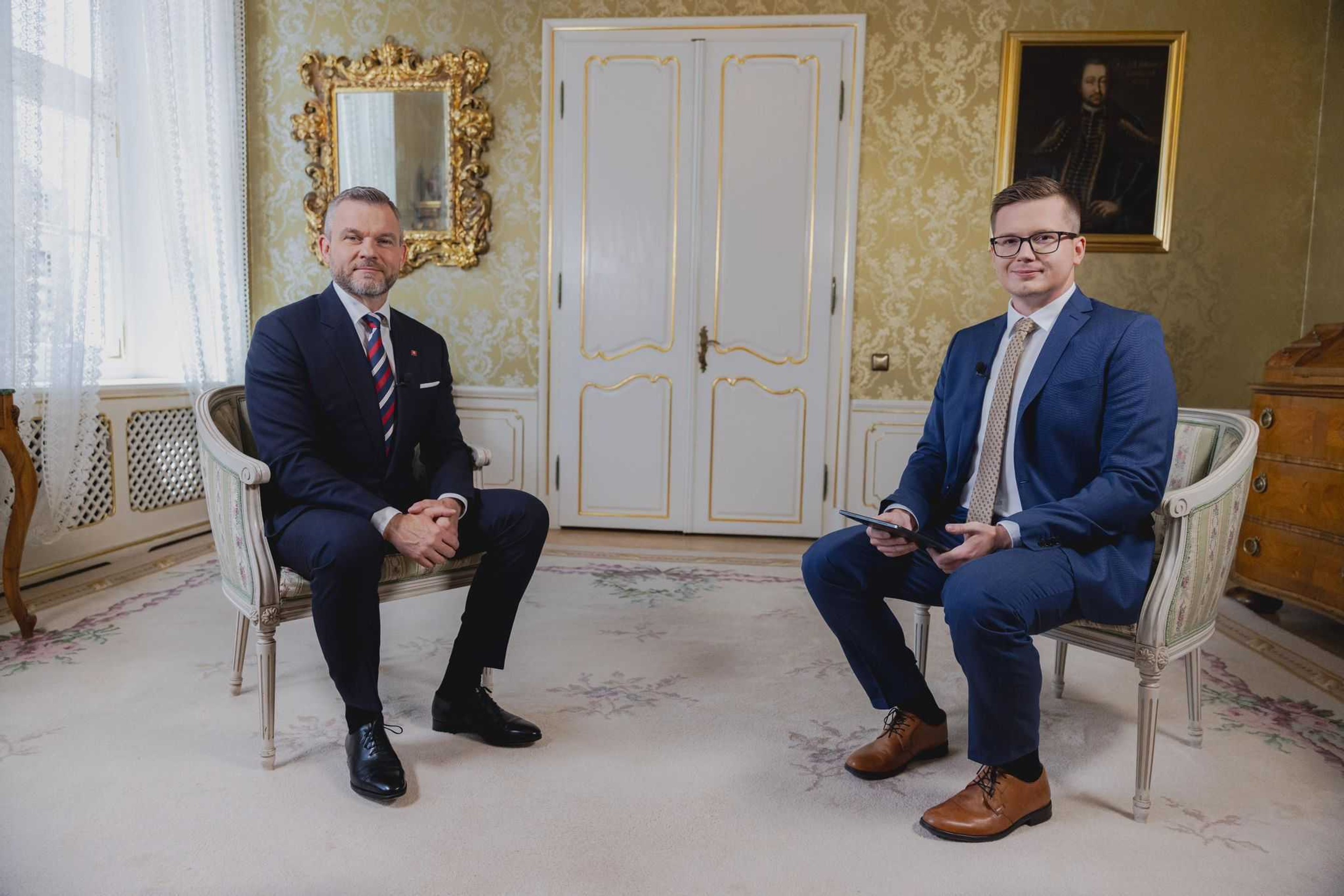 Peter Pellegrini a Martin Prôčka