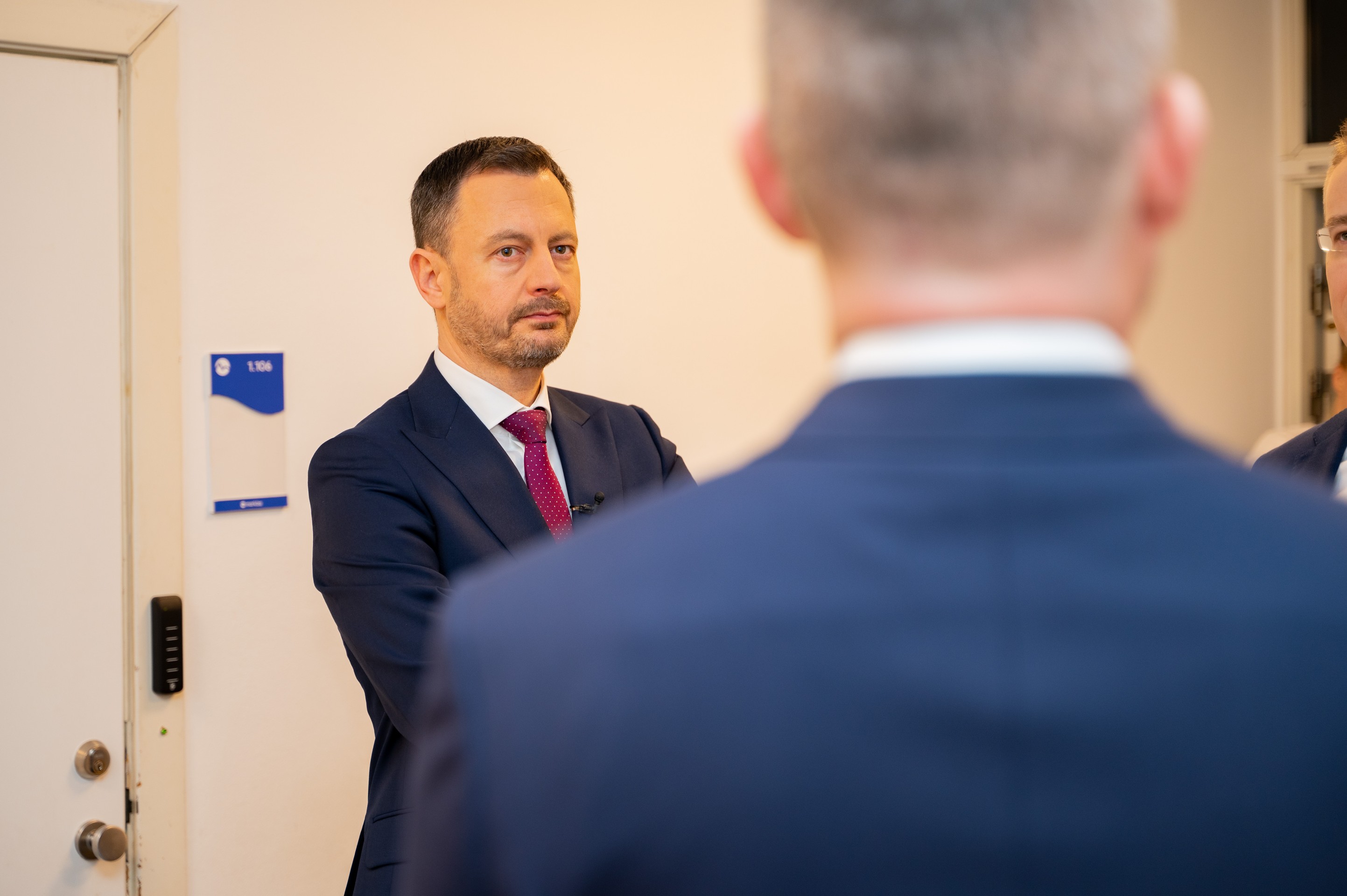 Peter Pellegrini a Eduard Heger v relácii Na telo.