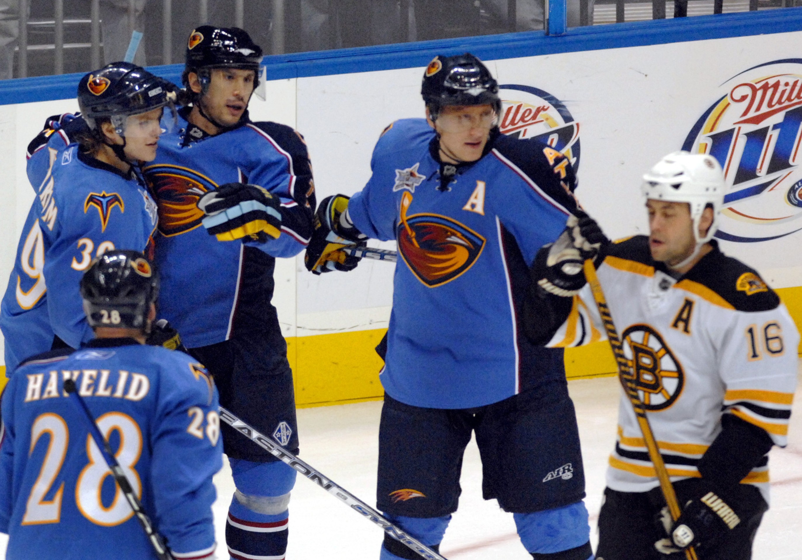 Po lockoute zakotvil Marián Hossa v Atlante. (archív 2007)