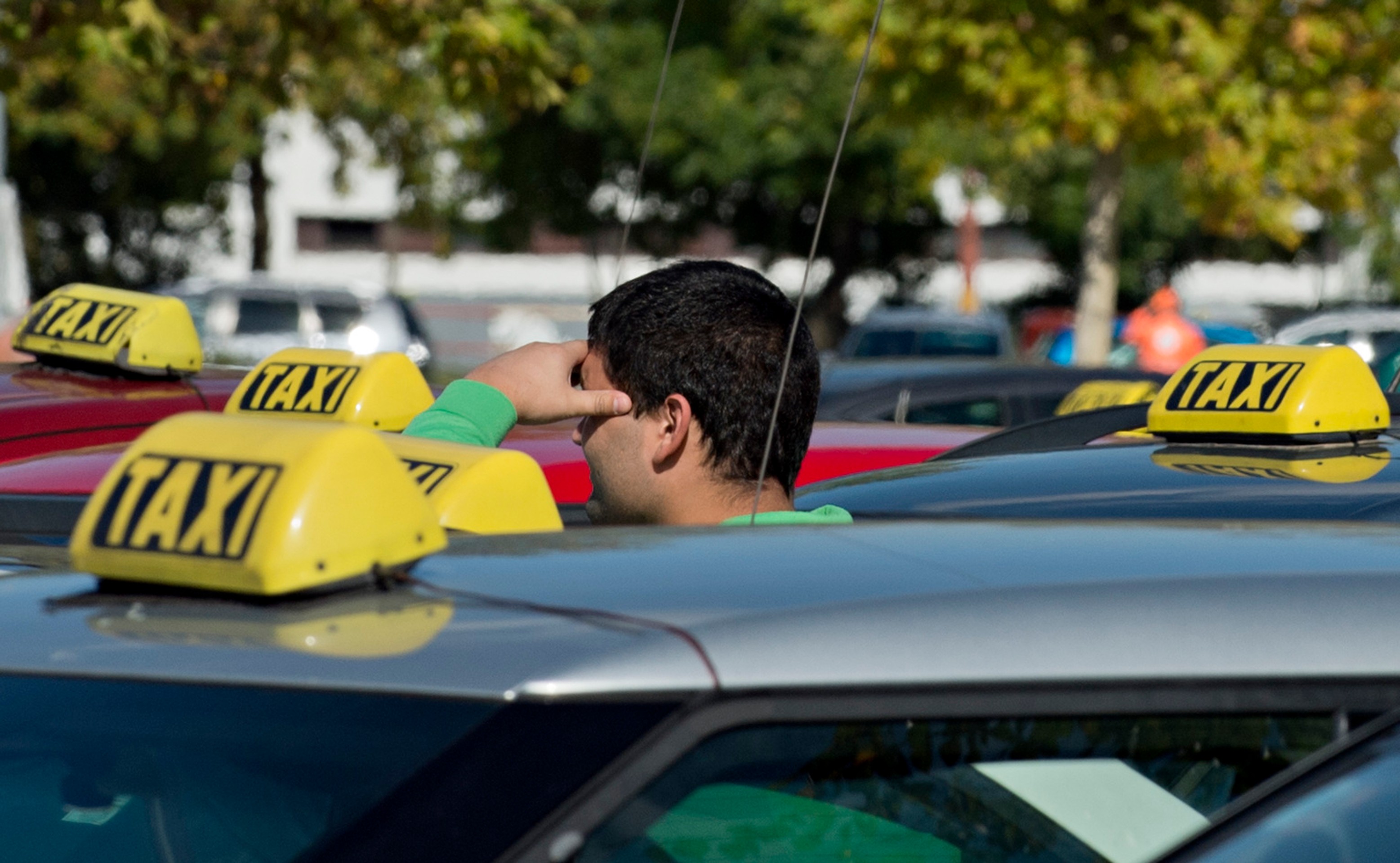 Protest proti Uberu
