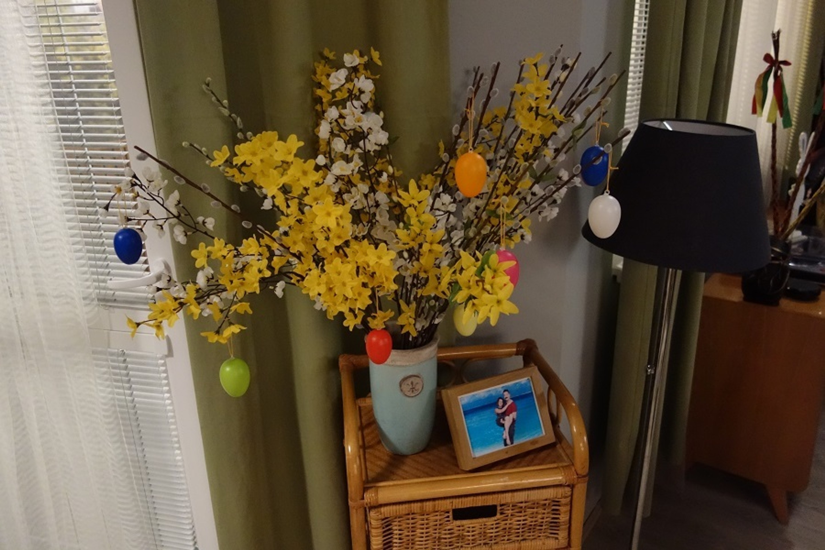 Veľkonočná výzdoba u Susedov