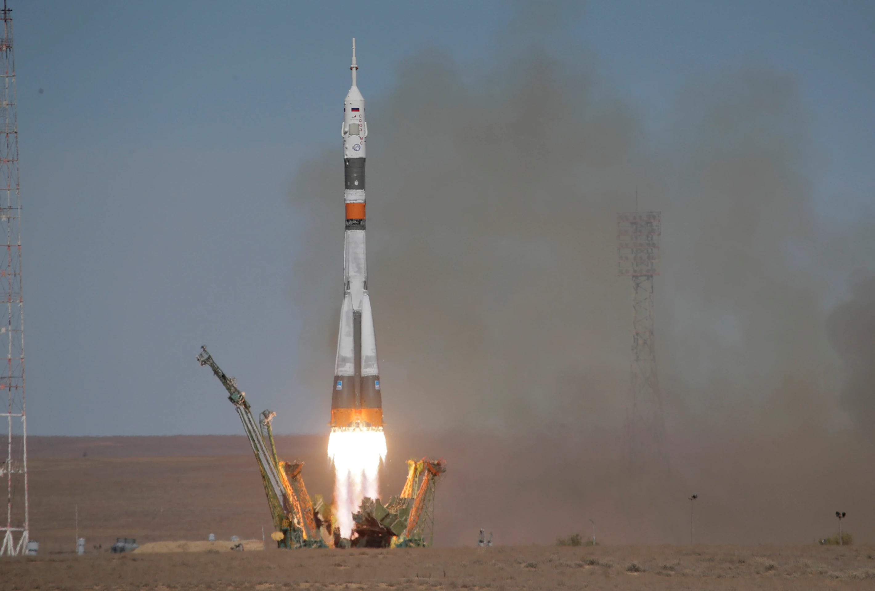 Nevydarený štart rakety Sojuz