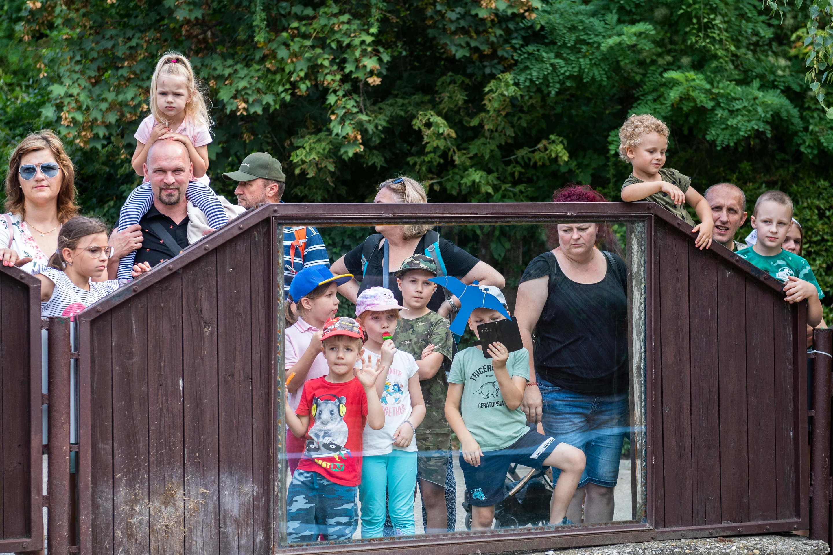 Návštevníci Zoo počas štartu výzvy