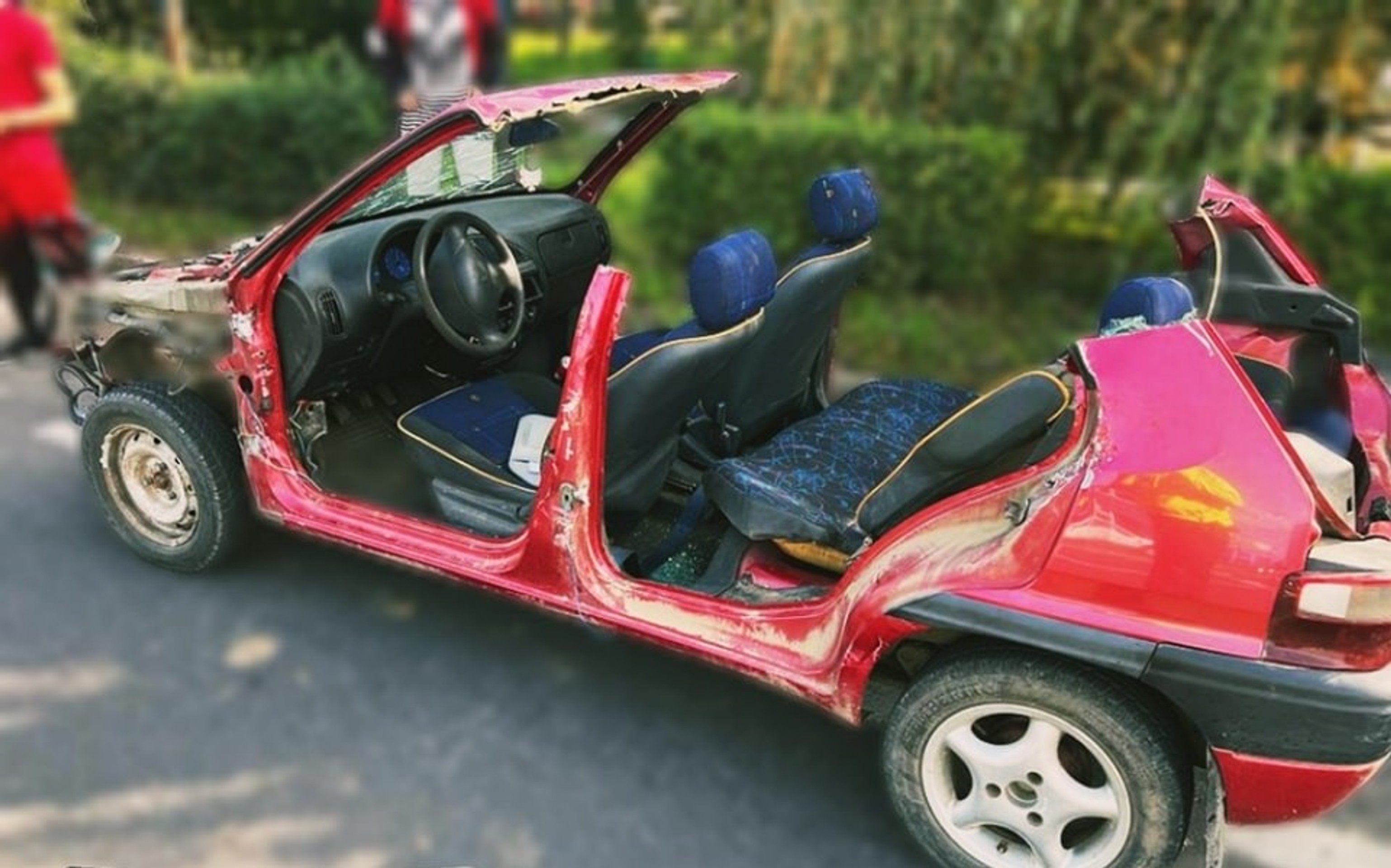 Netradičný „kabriolet“.