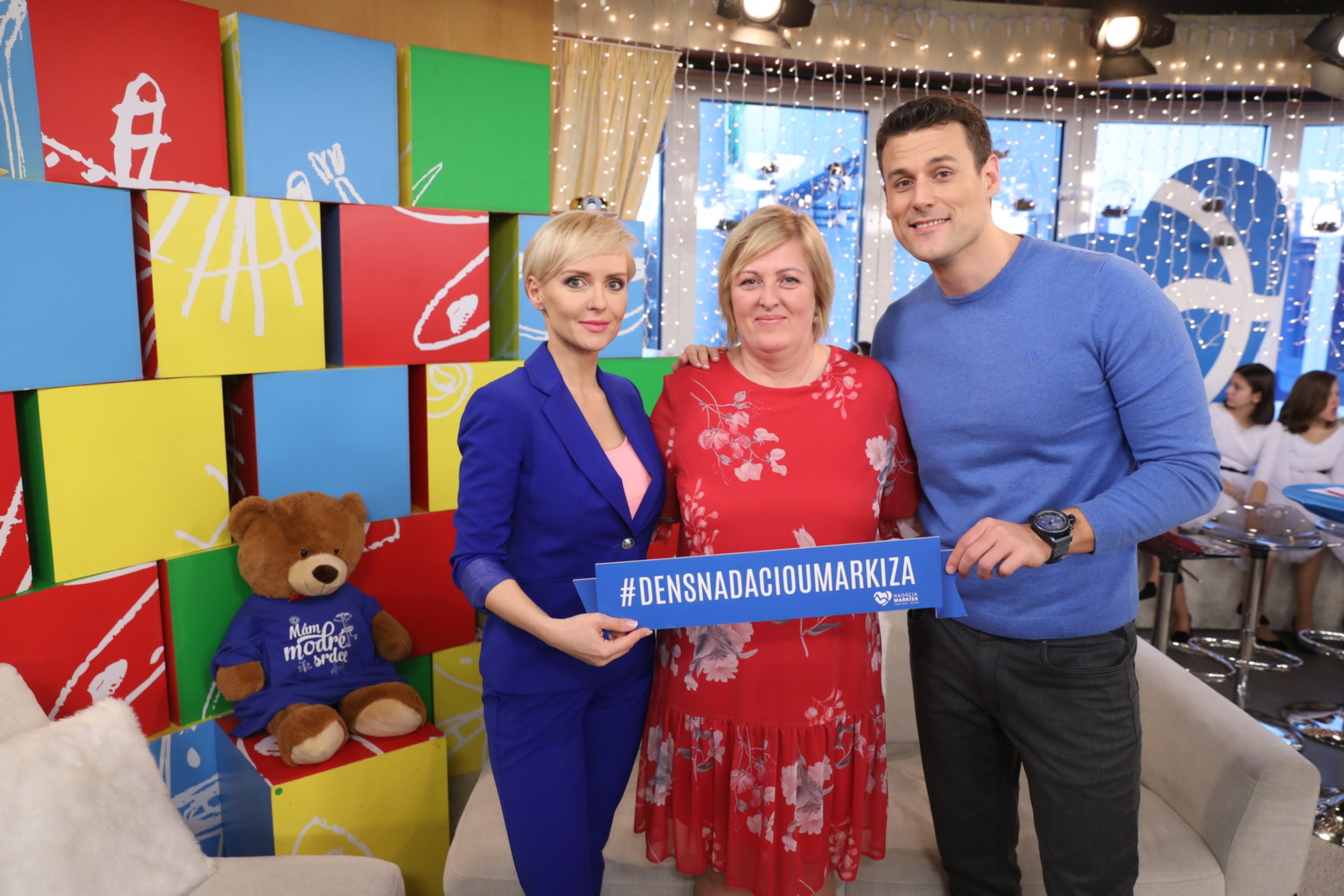 Deň s Nadáciou Markíza podporili aj Kvetka Horváthová a Peťo Varinský.